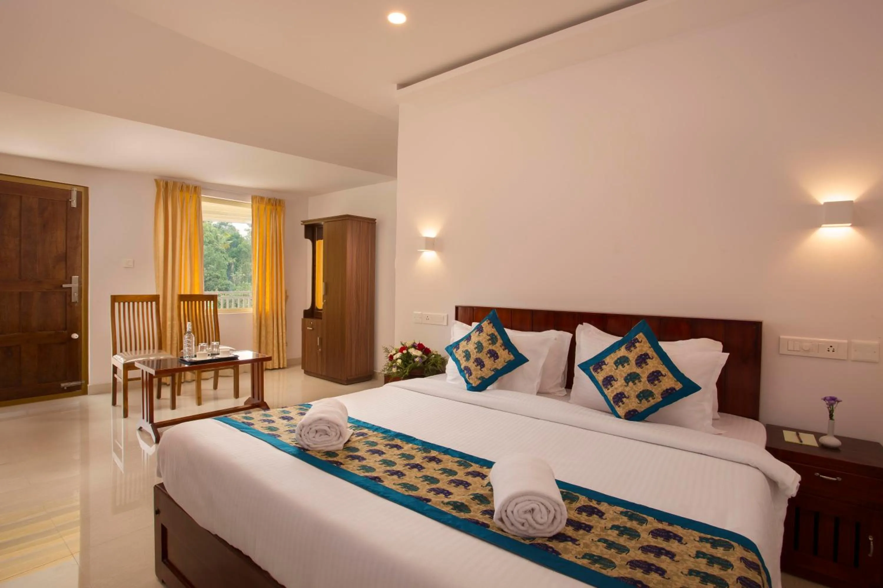 Bed in Green Cove Munnar