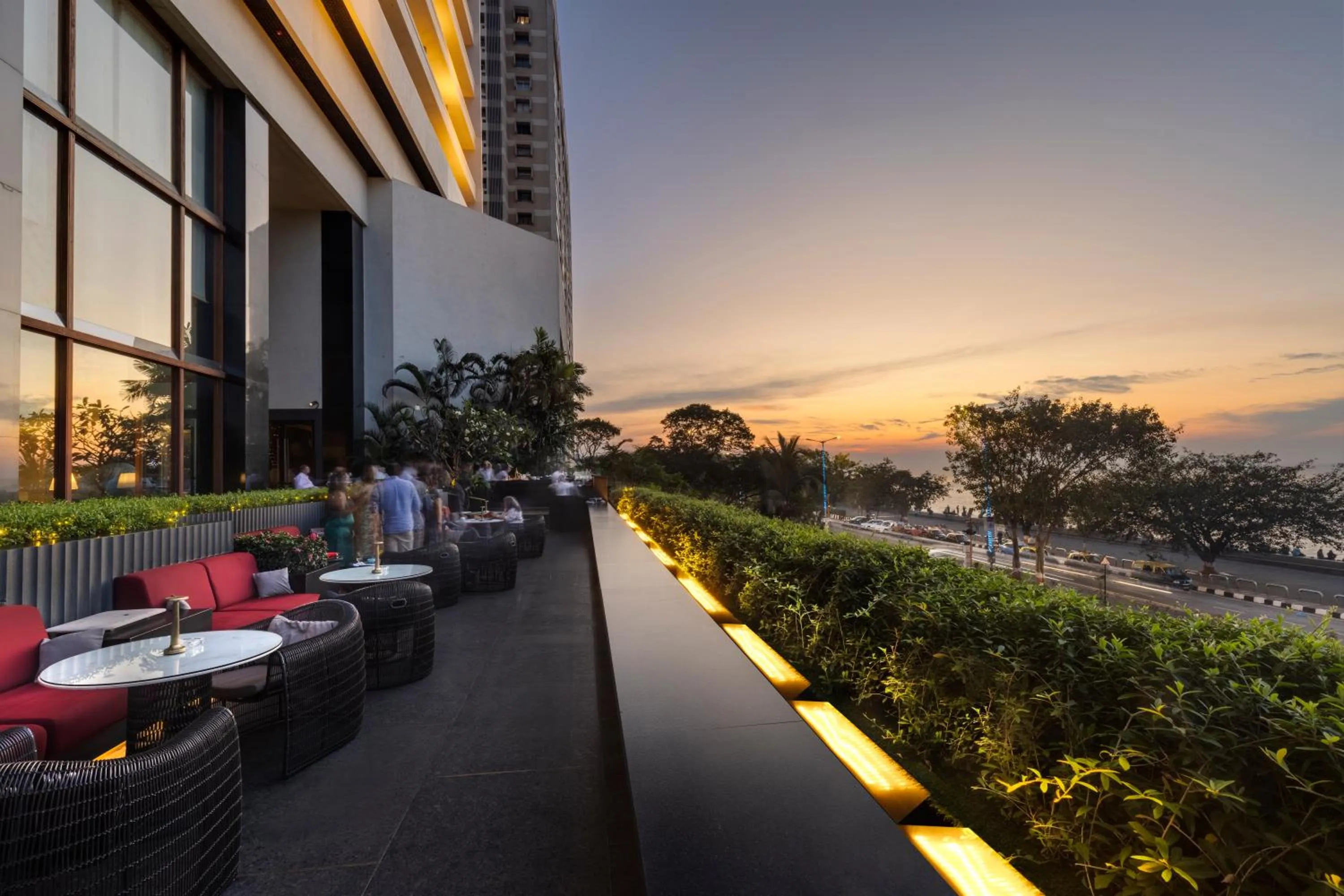 Sunset in The Oberoi Mumbai