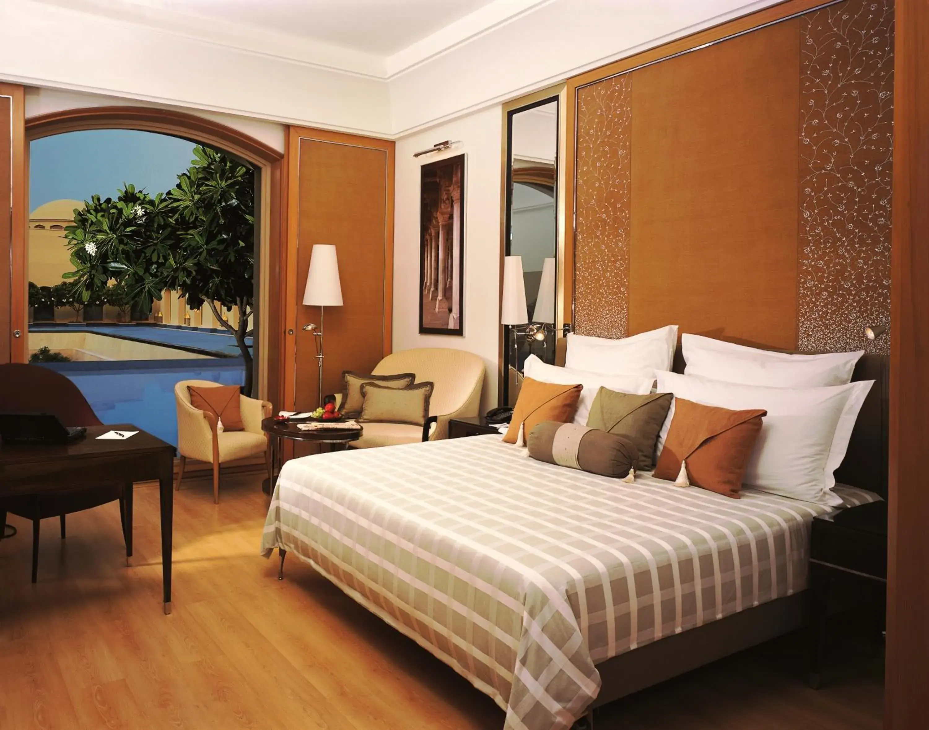 View (from property/room), Bed in Trident Gurgaon View (from property/room), Bed in Trident Gurgaon
