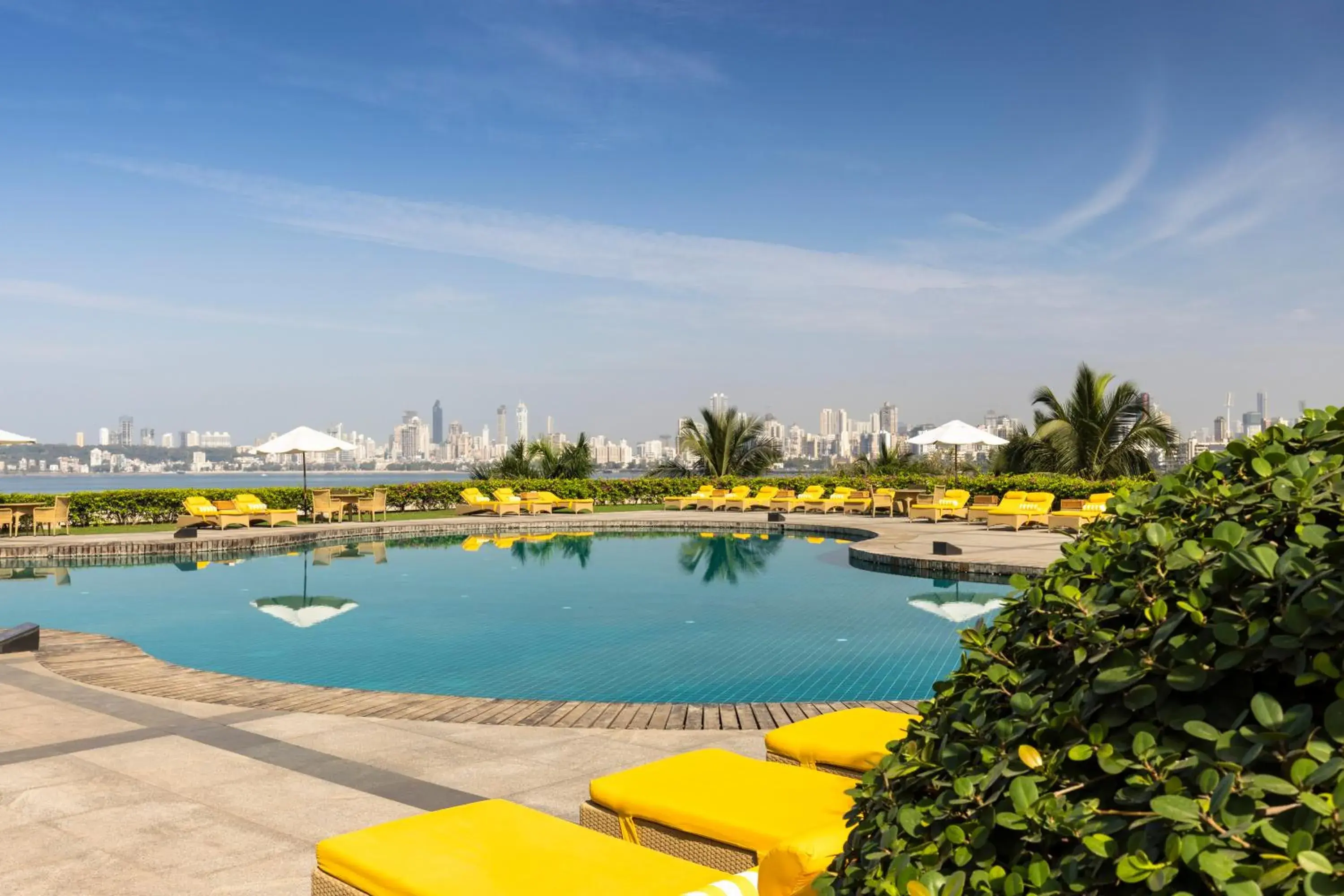 Pool view in Trident Nariman Point Pool view in Trident Nariman Point