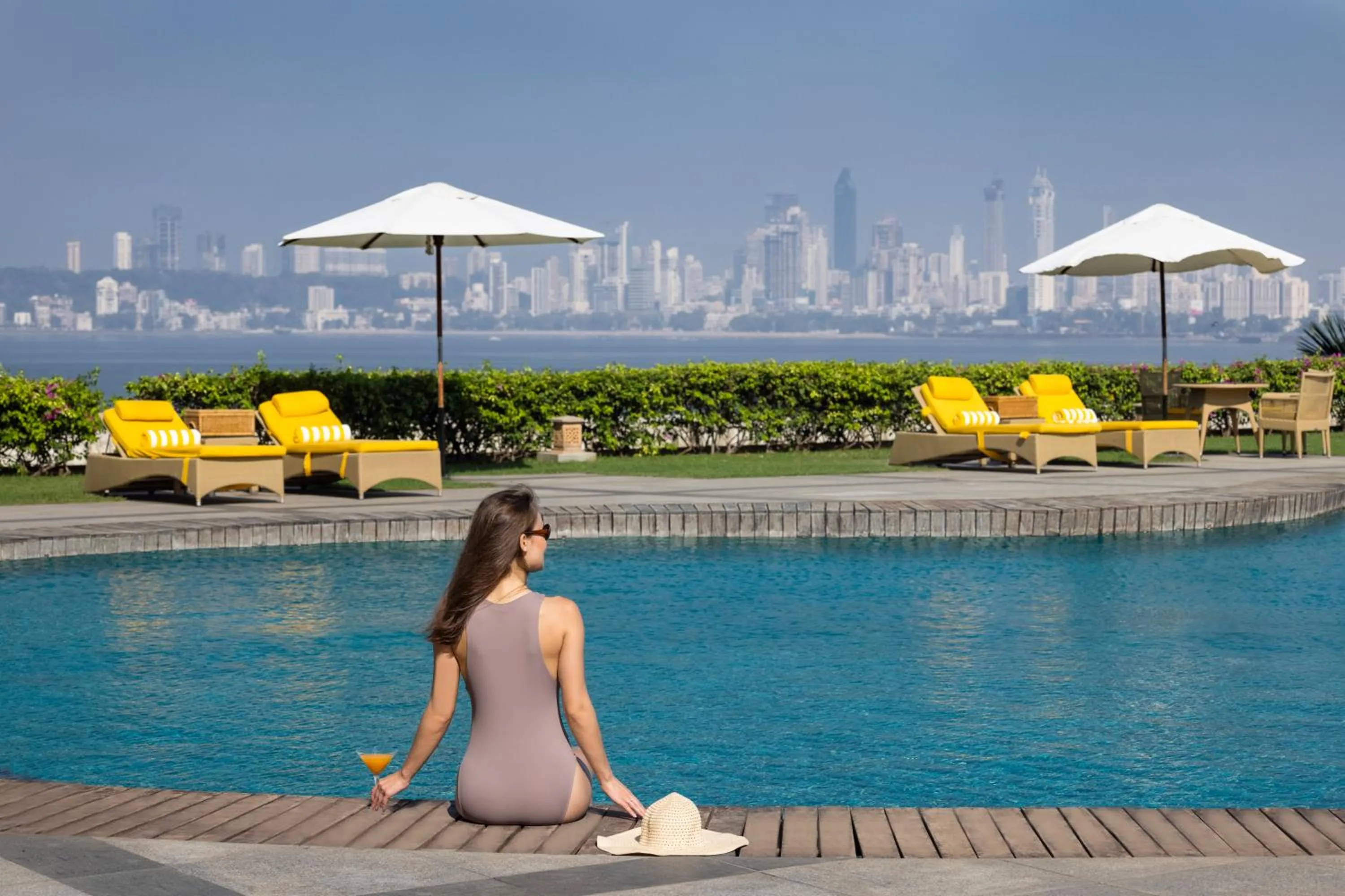 Pool view in Trident Nariman Point