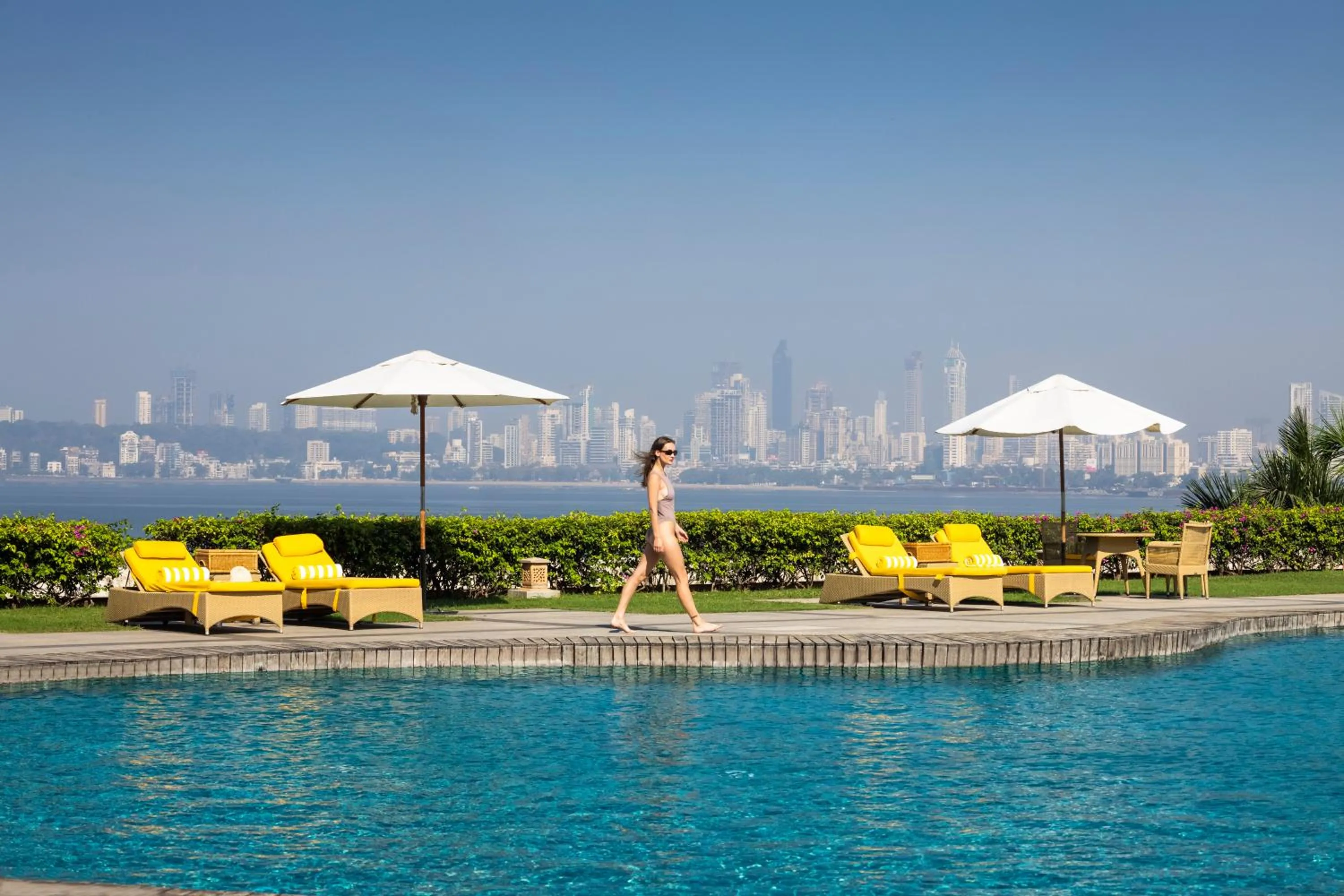 Pool view in Trident Nariman Point