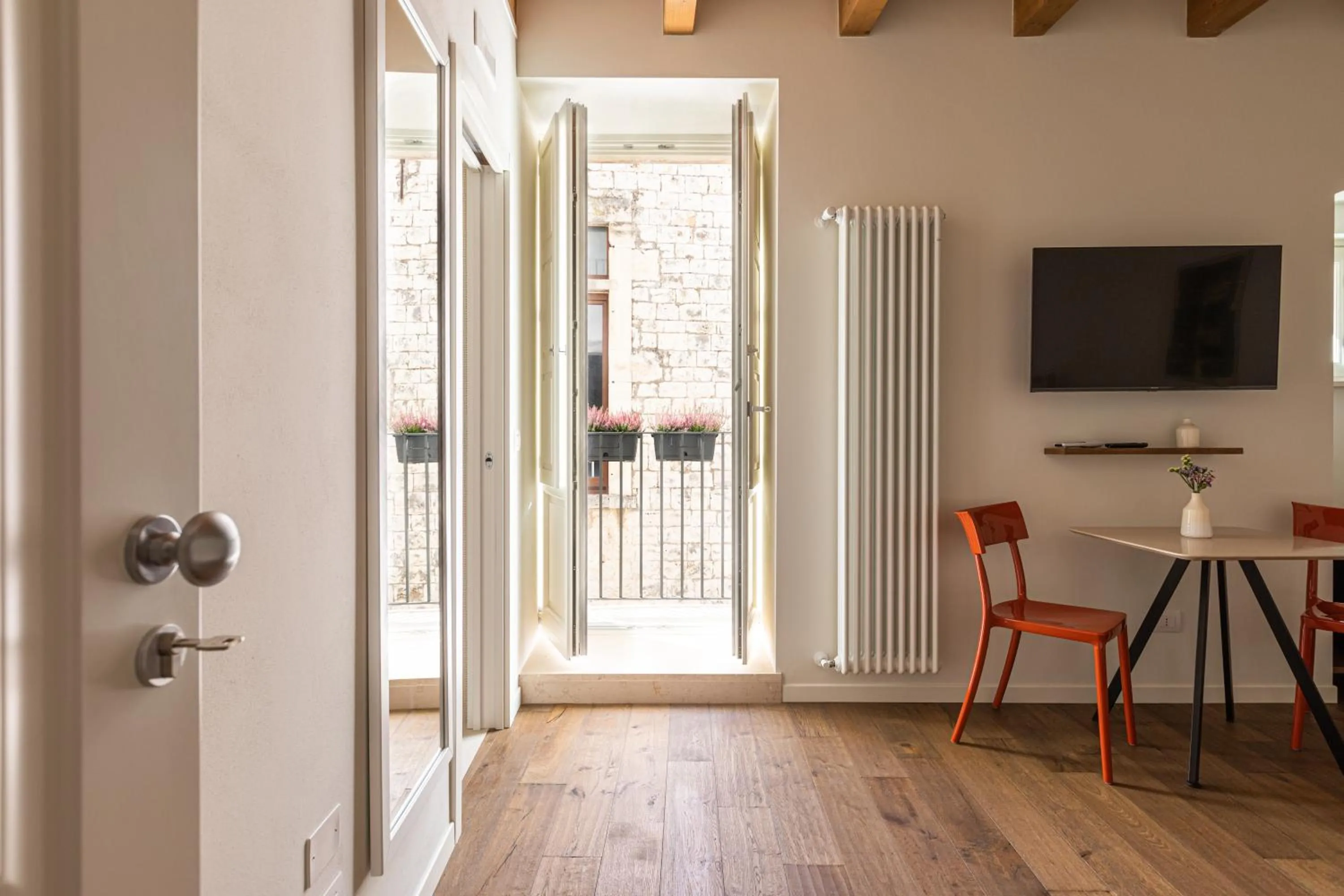 TV and multimedia in Casa Badia Bed & Breakfast