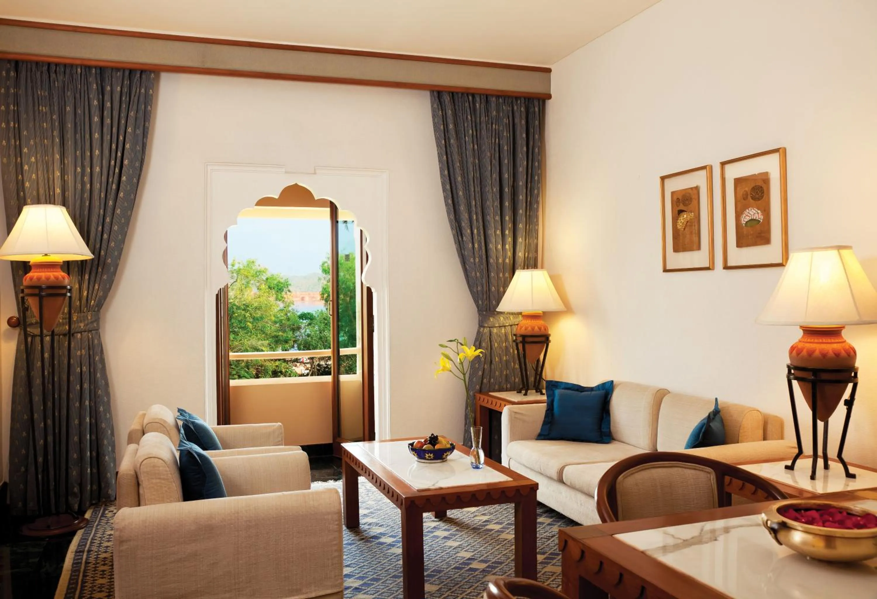 Seating area in Trident Jaipur