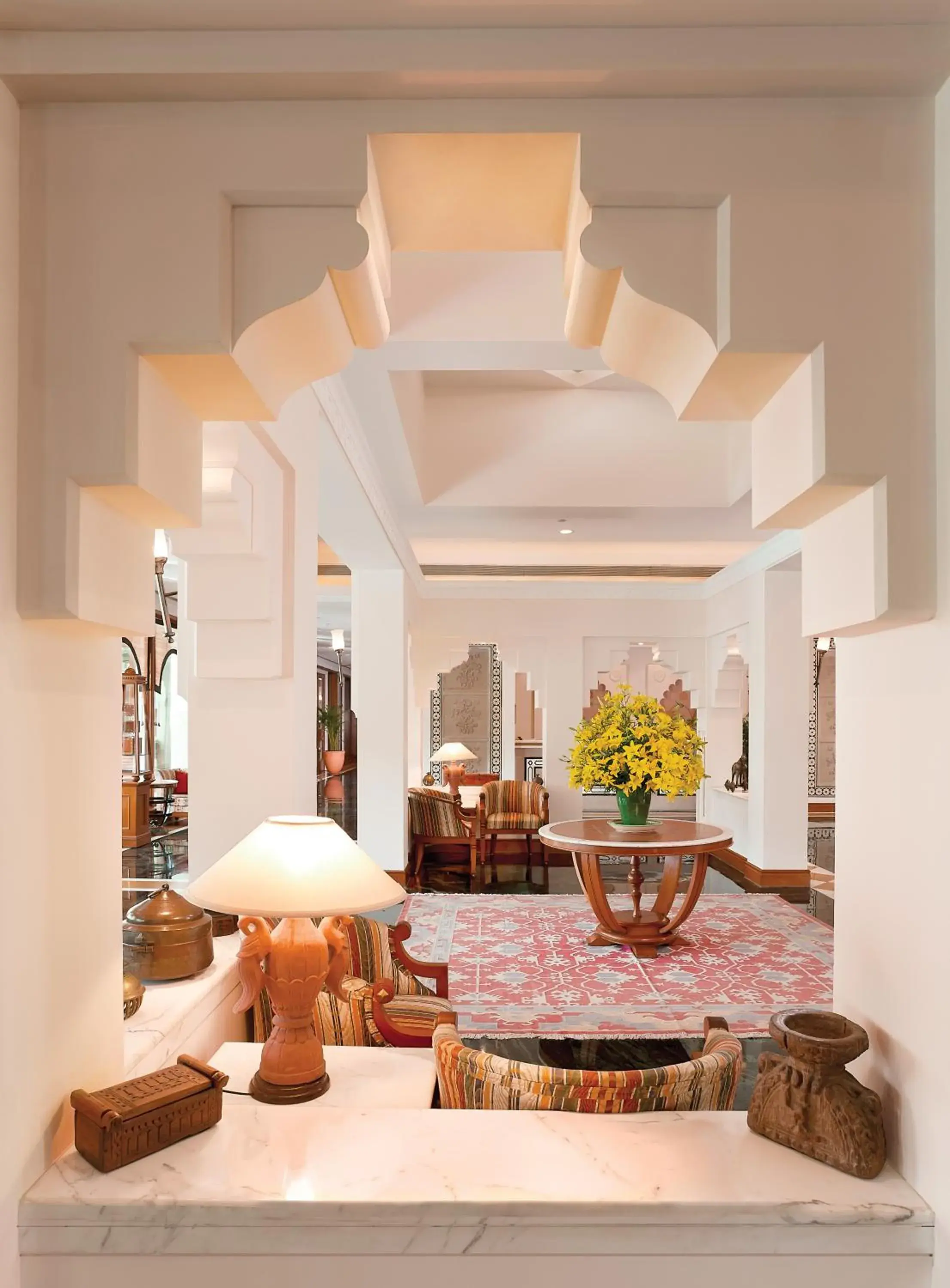 Lobby or reception in Trident Jaipur Lobby or reception in Trident Jaipur