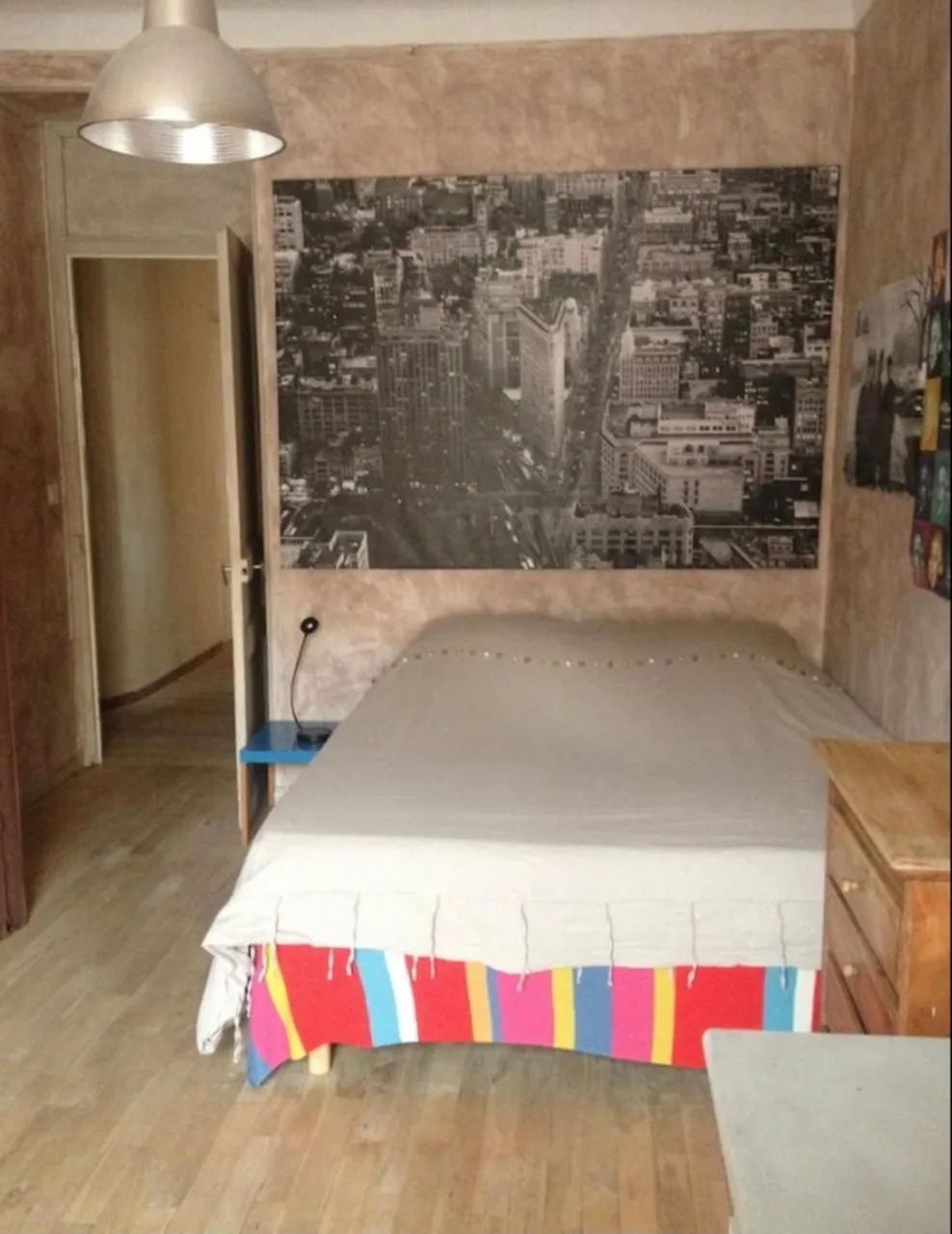 Bed in Great and light private room in the heart of Nice