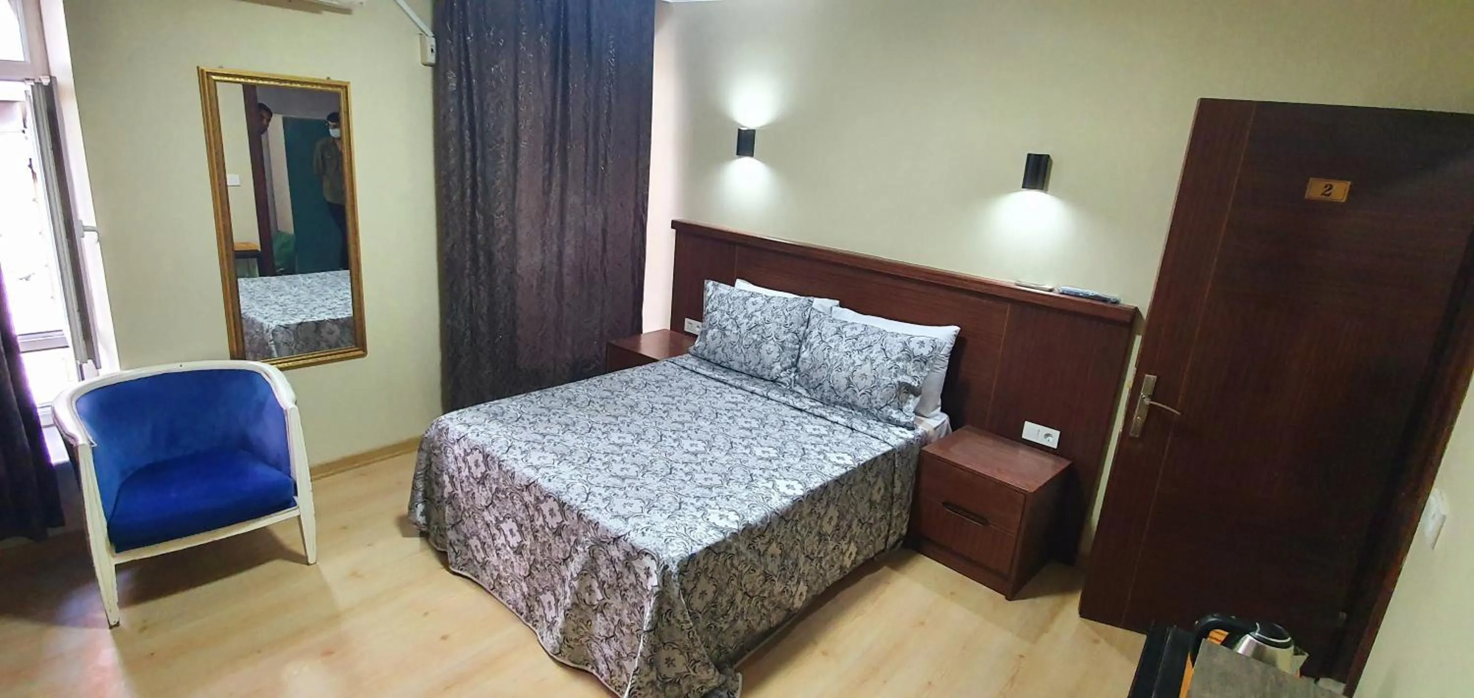 Bed in Sehir Apart Hotel