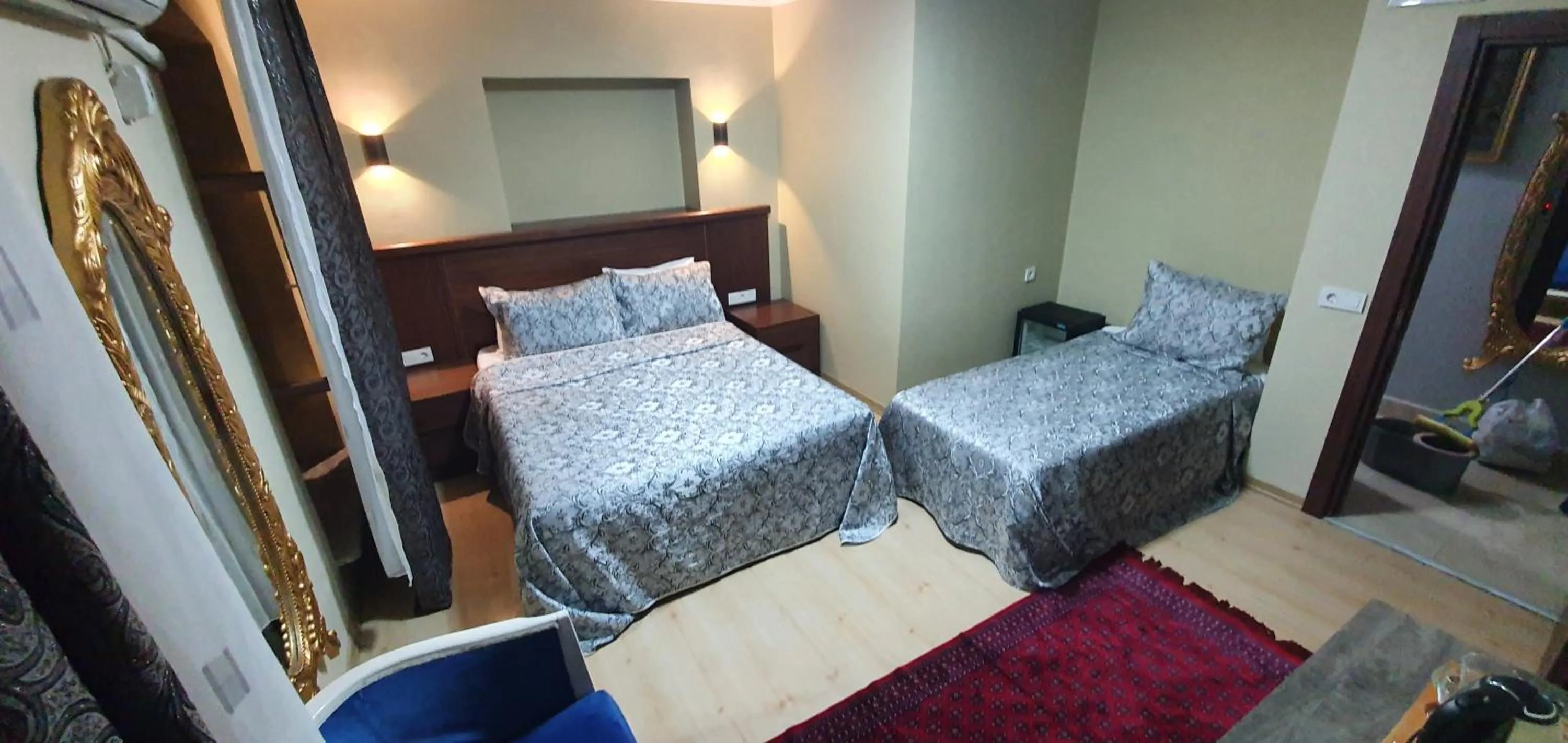 Bed in Sehir Apart Hotel