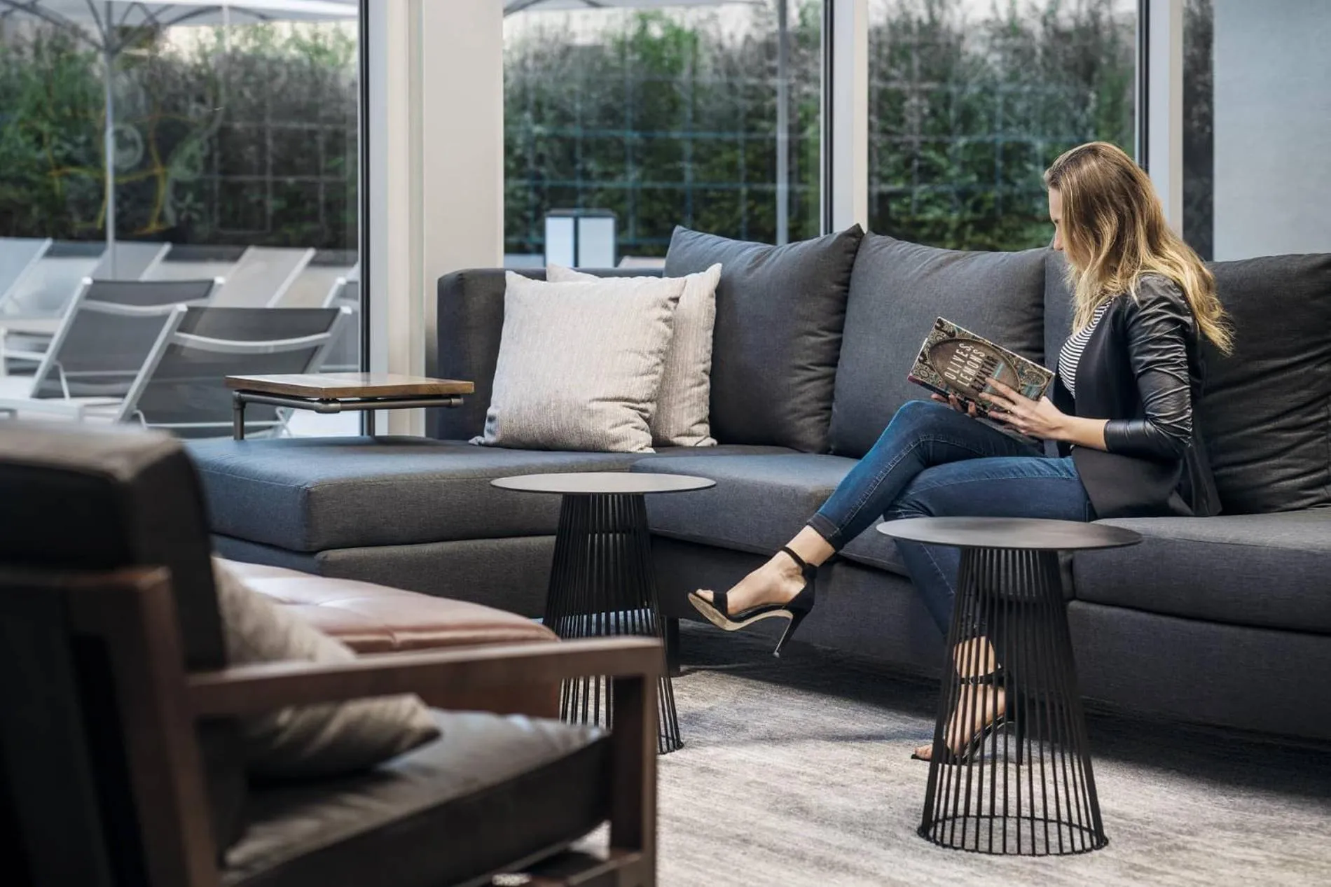 Patio in Sky-Rise Apartments