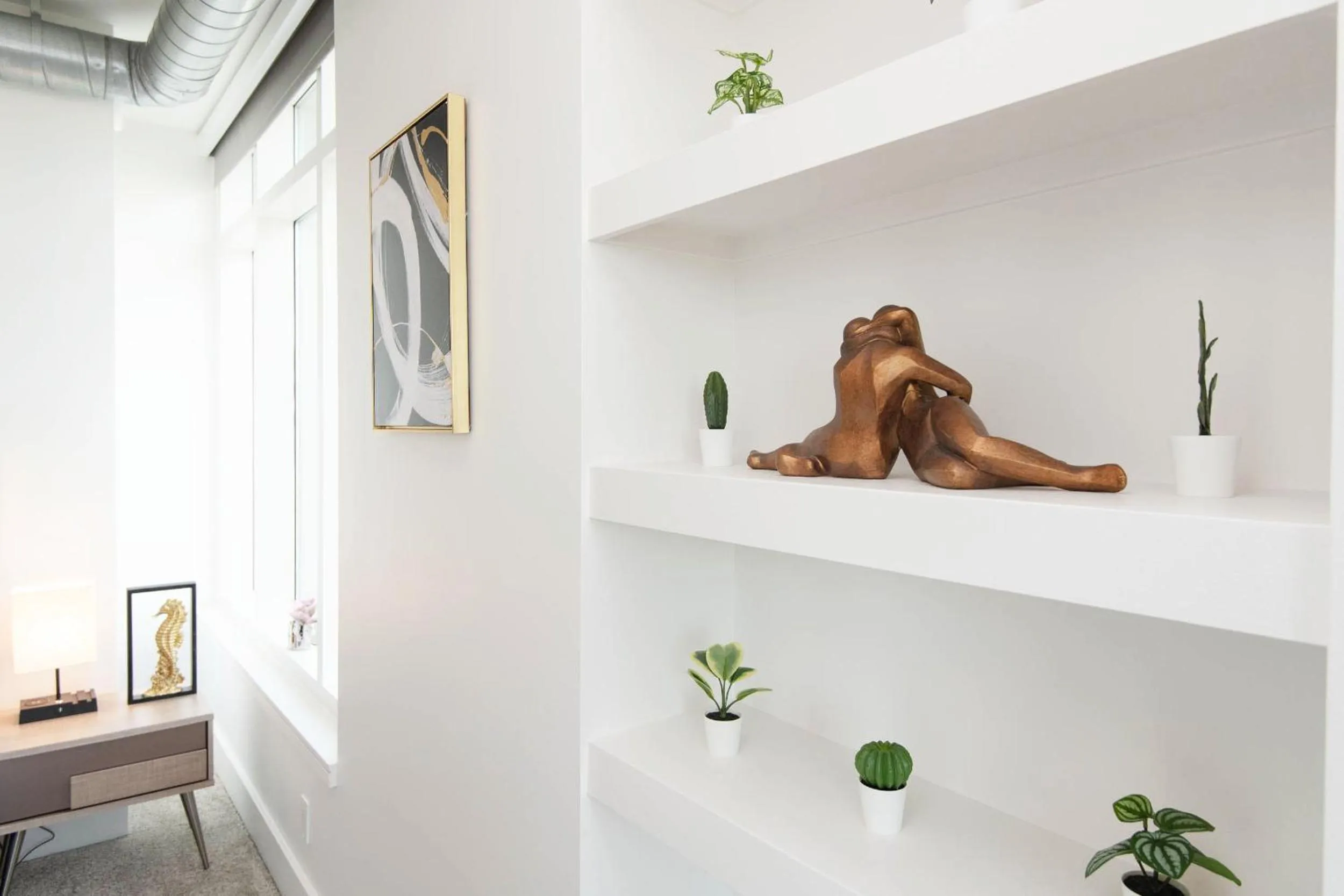 BBQ facilities in Sky-Rise Apartments