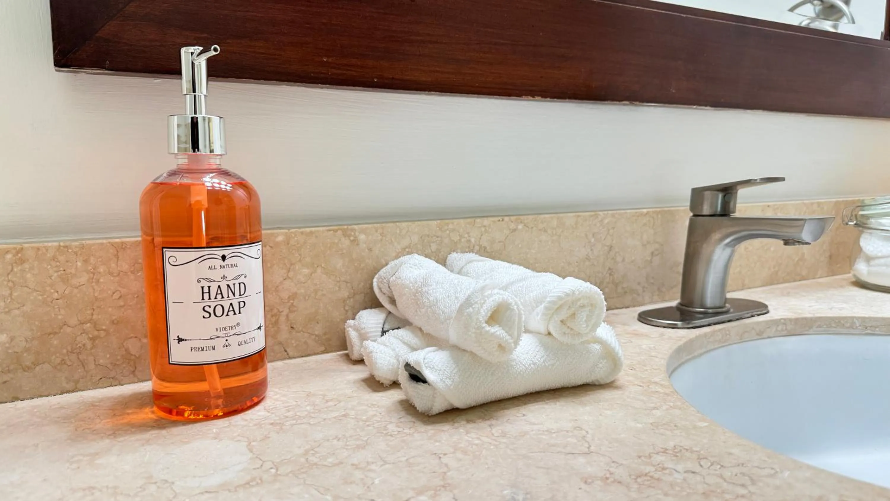 Bathroom in Sky-Rise Apartments