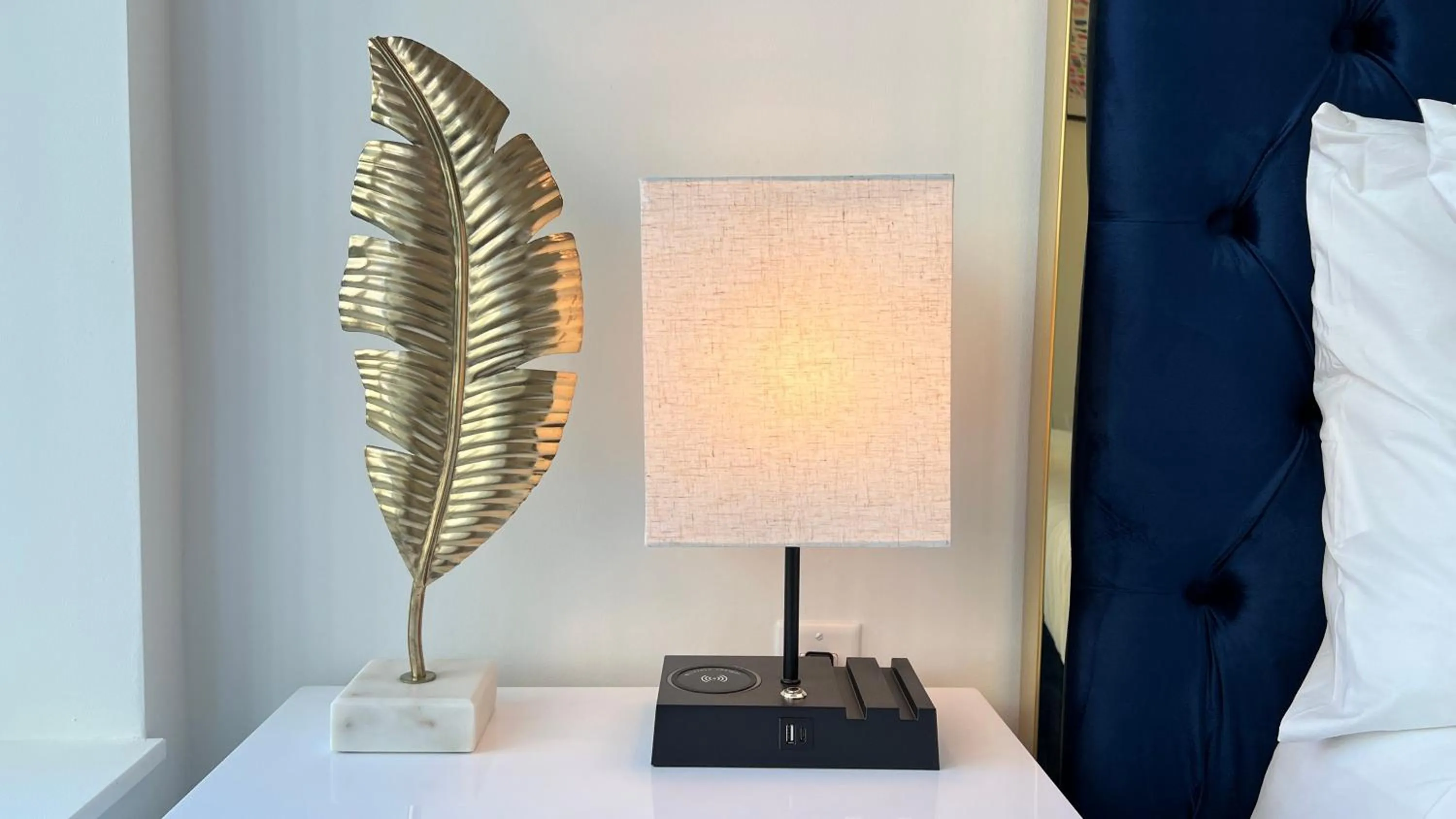 Bed in Sky-Rise Apartments