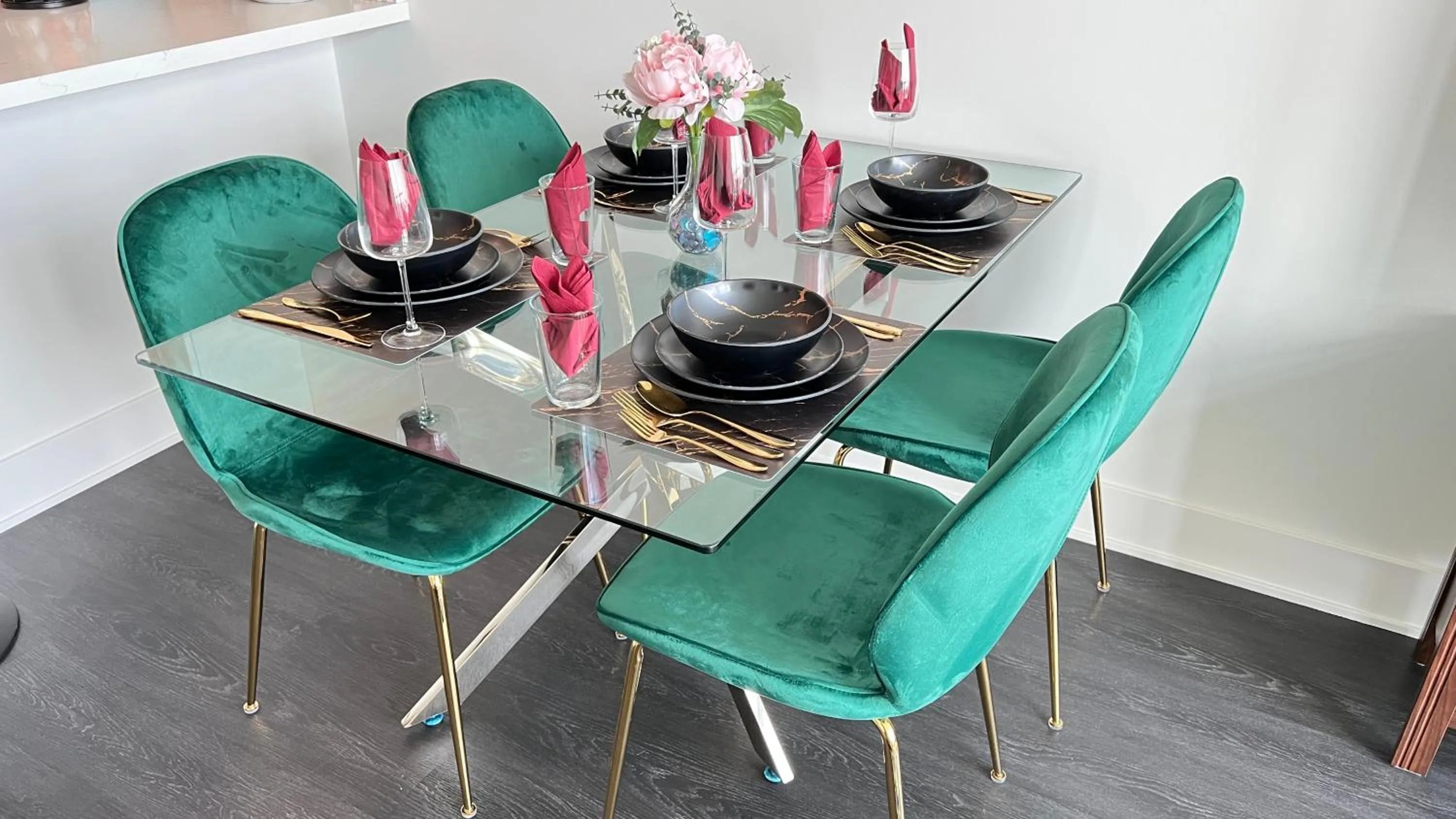 Living room in Sky-Rise Apartments