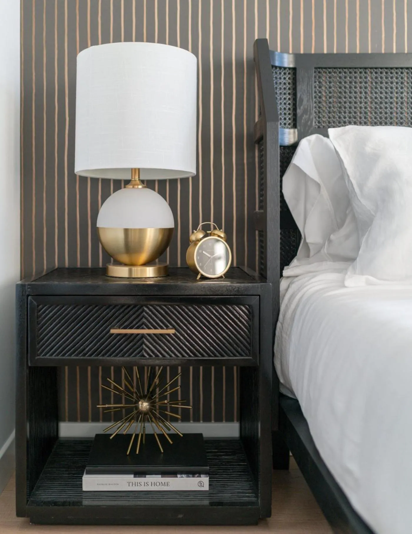 Bed in Sky-Rise Apartments