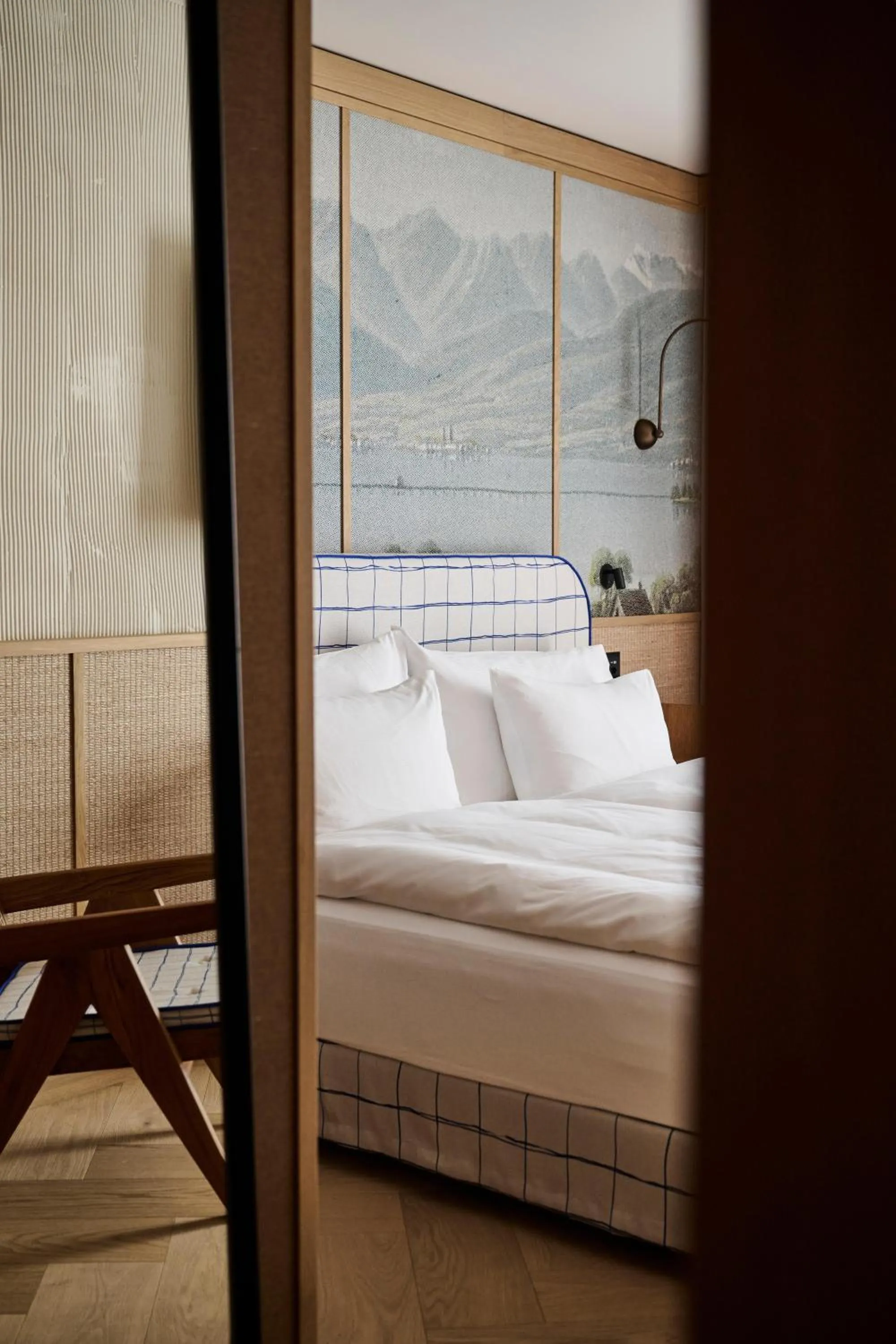 Bathroom, Bed in Sorell Boutique-Hotel Speer Rapperswil