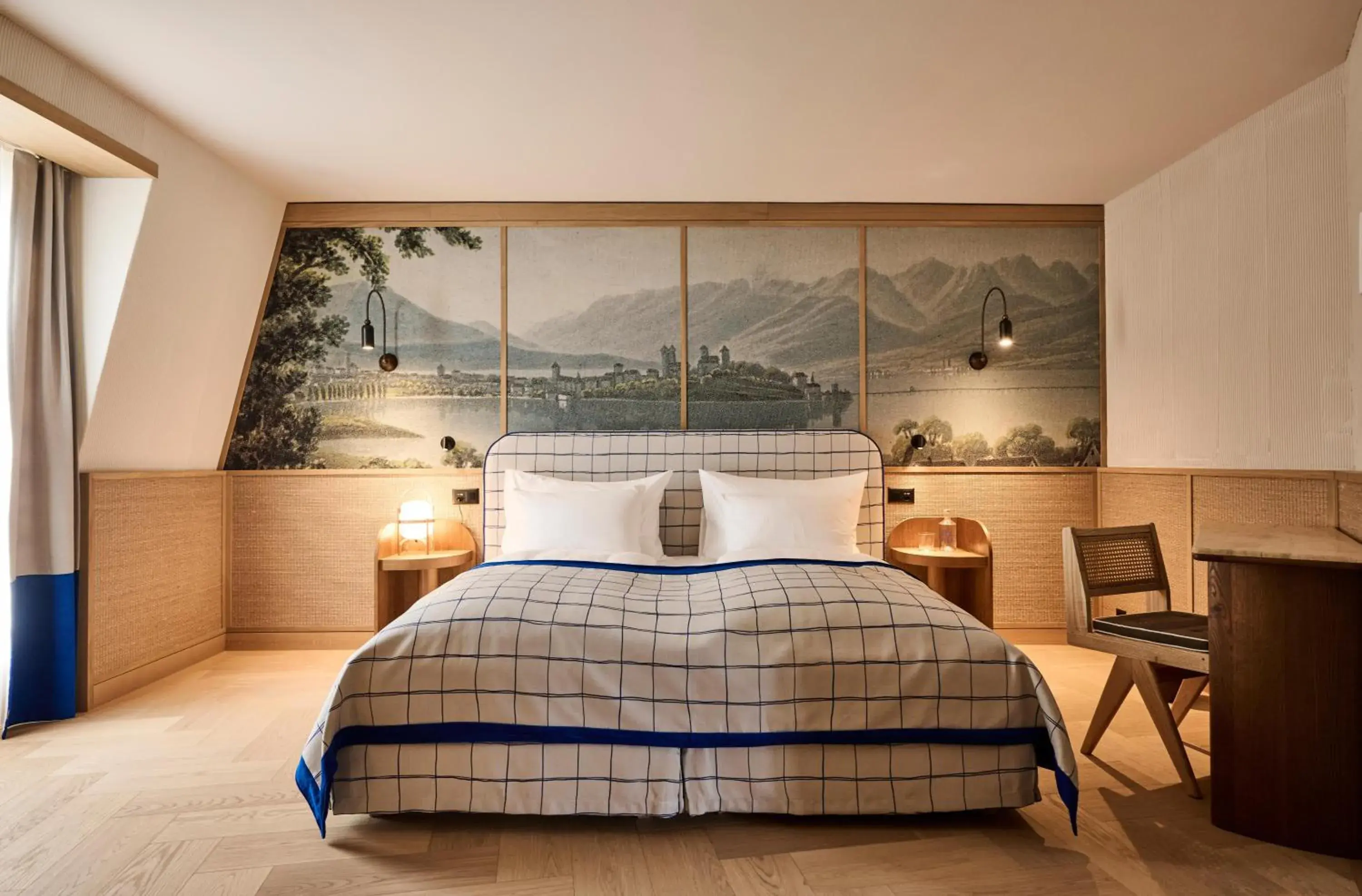 Bed in Sorell Boutique-Hotel Speer Rapperswil Bed in Sorell Boutique-Hotel Speer Rapperswil