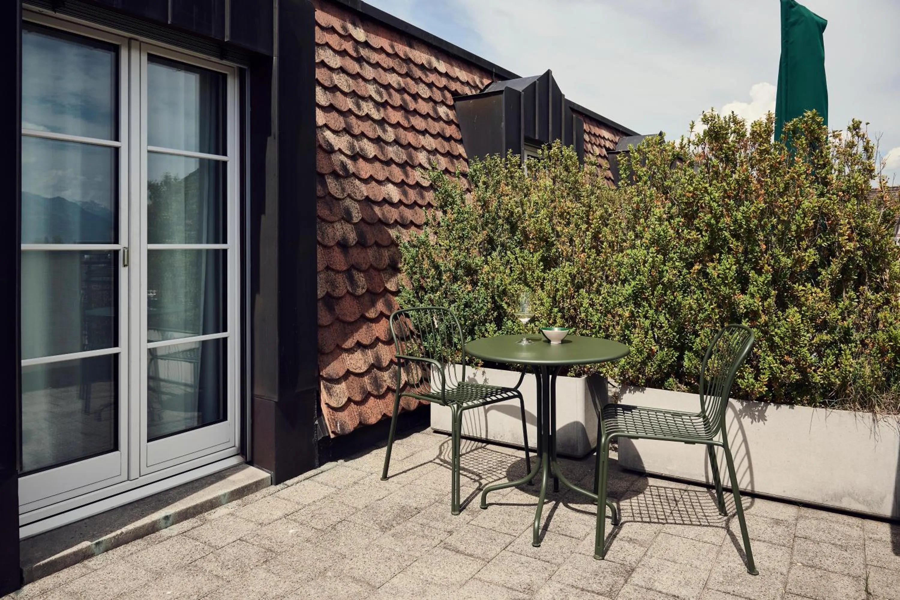 Balcony/Terrace in Sorell Boutique-Hotel Speer Rapperswil