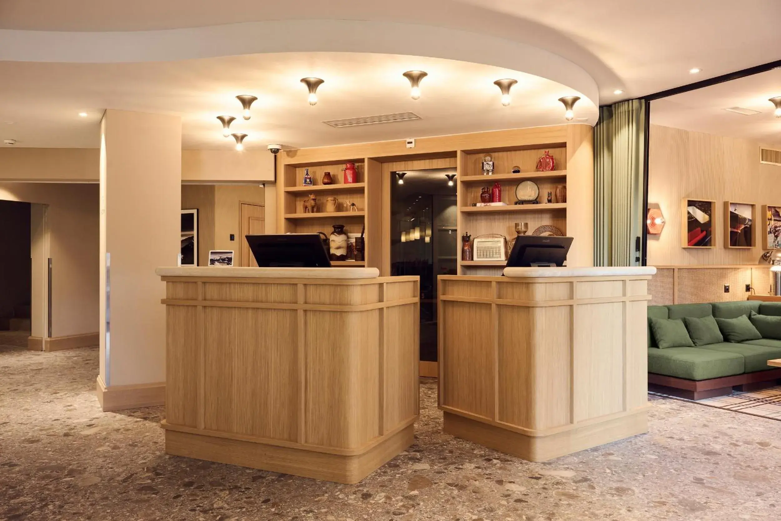 Lobby or reception in Sorell Hotel Speer Lobby or reception in Sorell Hotel Speer