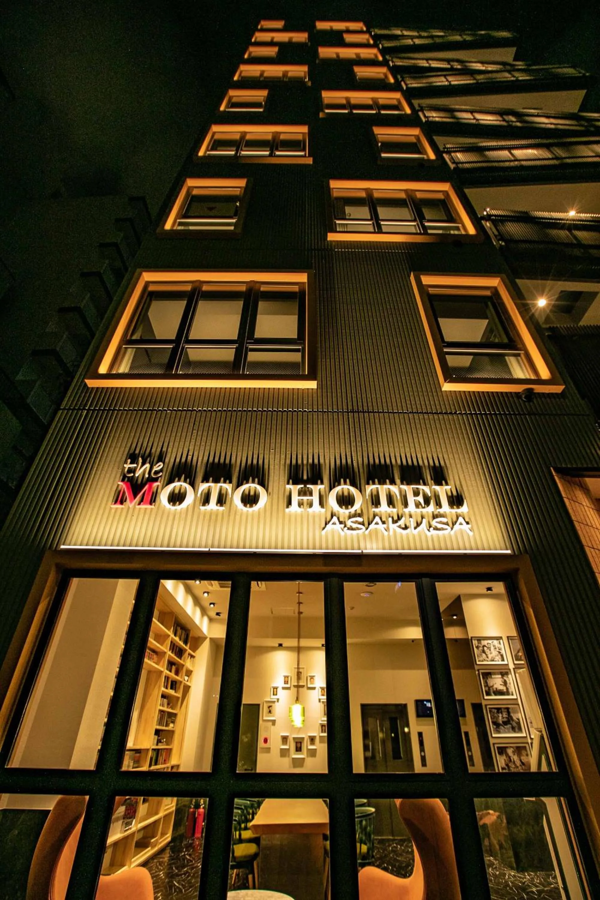 Property building in the Moto Hotel Asakusa