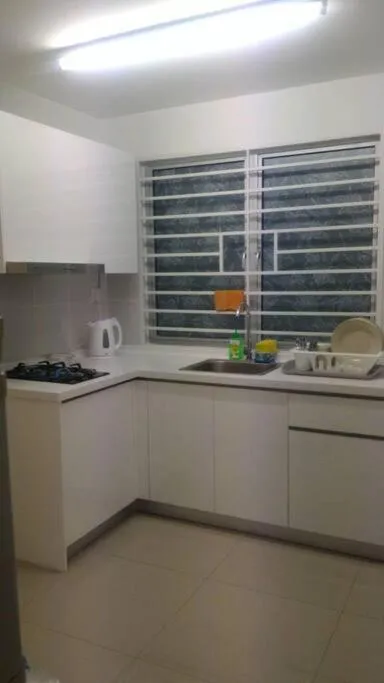 Kitchen or kitchenette in MyHome 2B At Seri Kembangan With A View