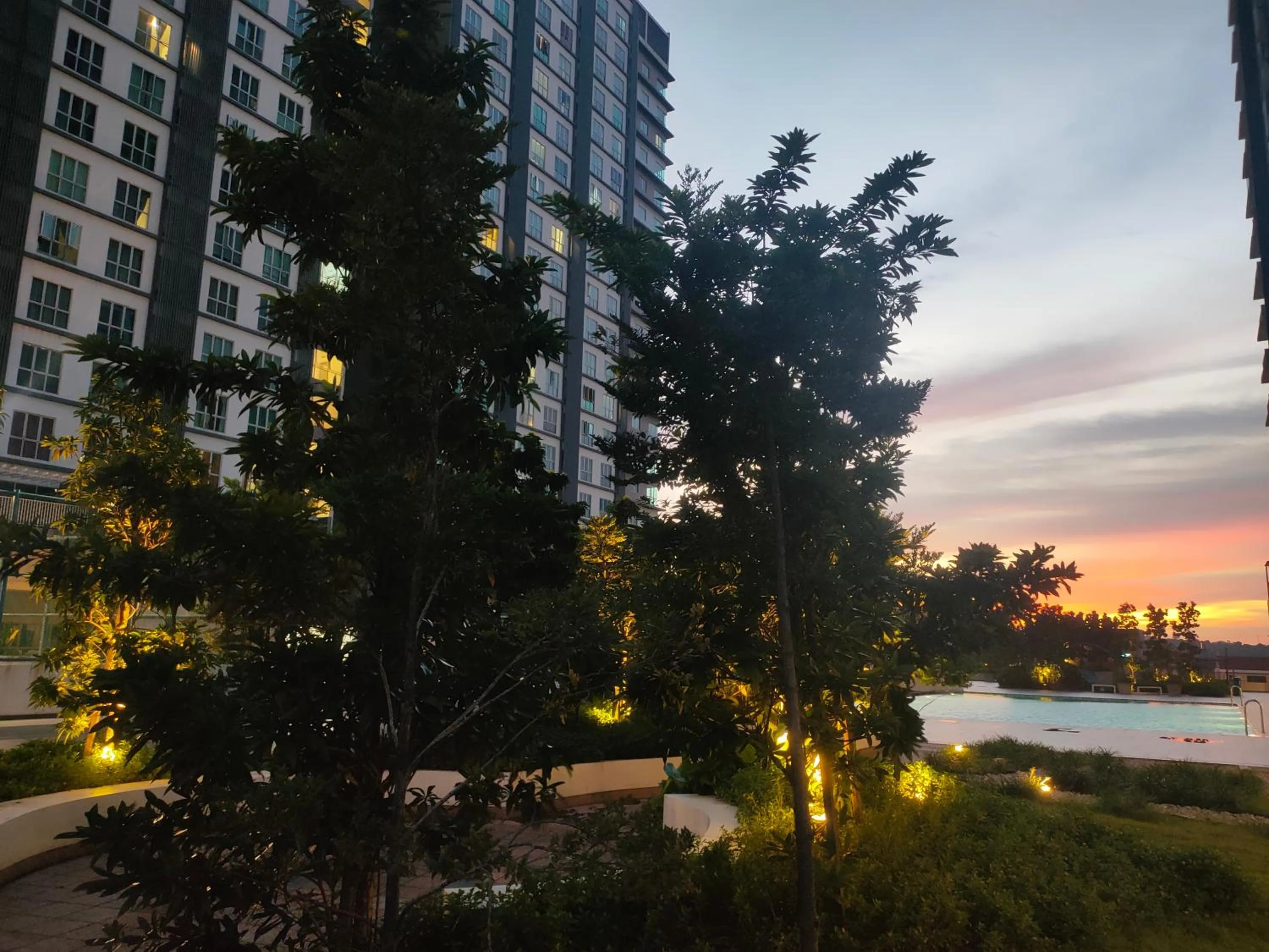 Garden in MyHome 2B At Seri Kembangan With A View