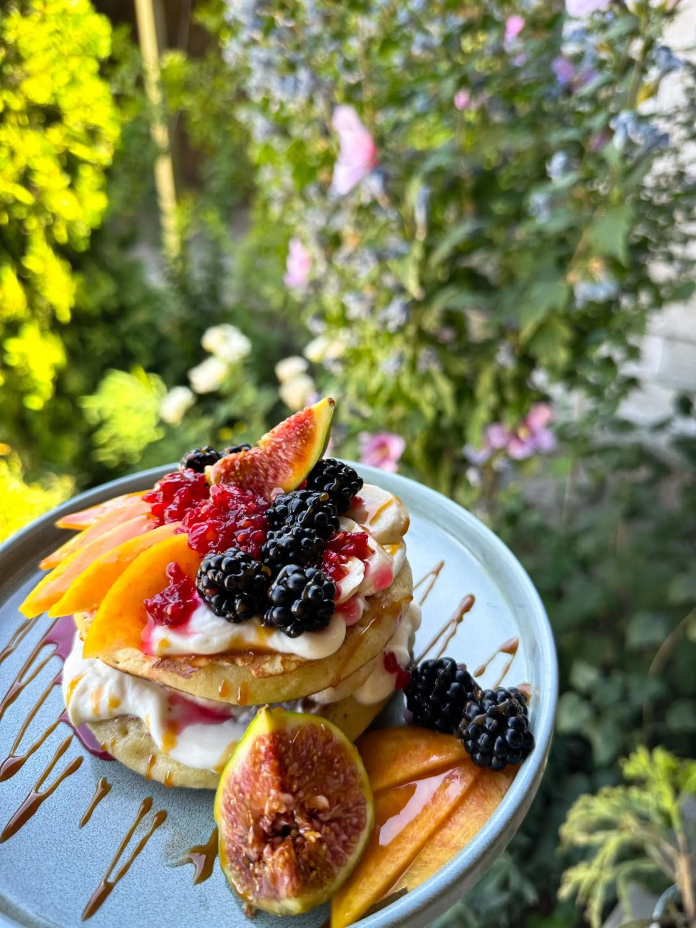 Food in Harmonia Garden GastroYard&Hotel