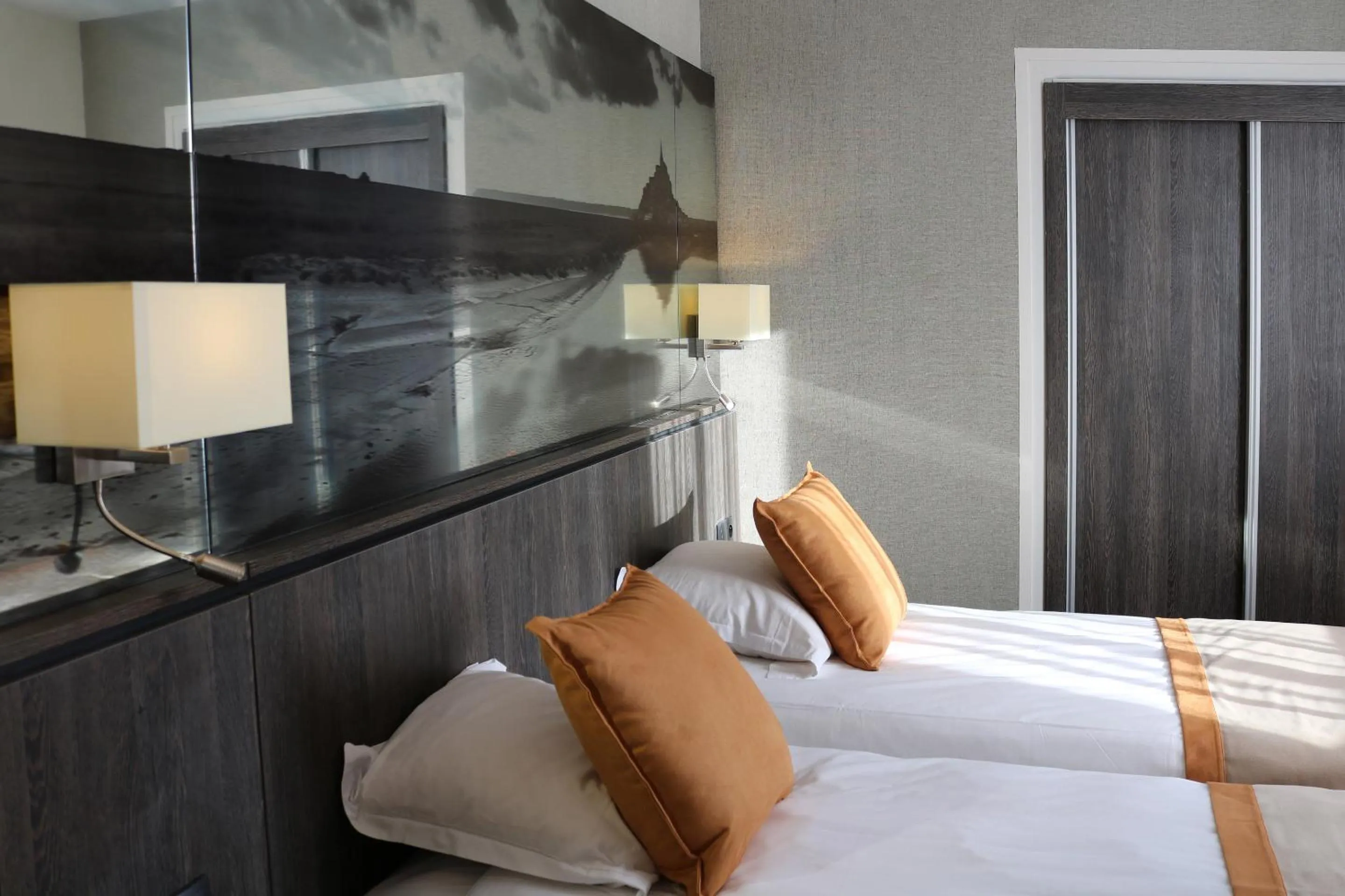 Bed in Hotel De La Digue