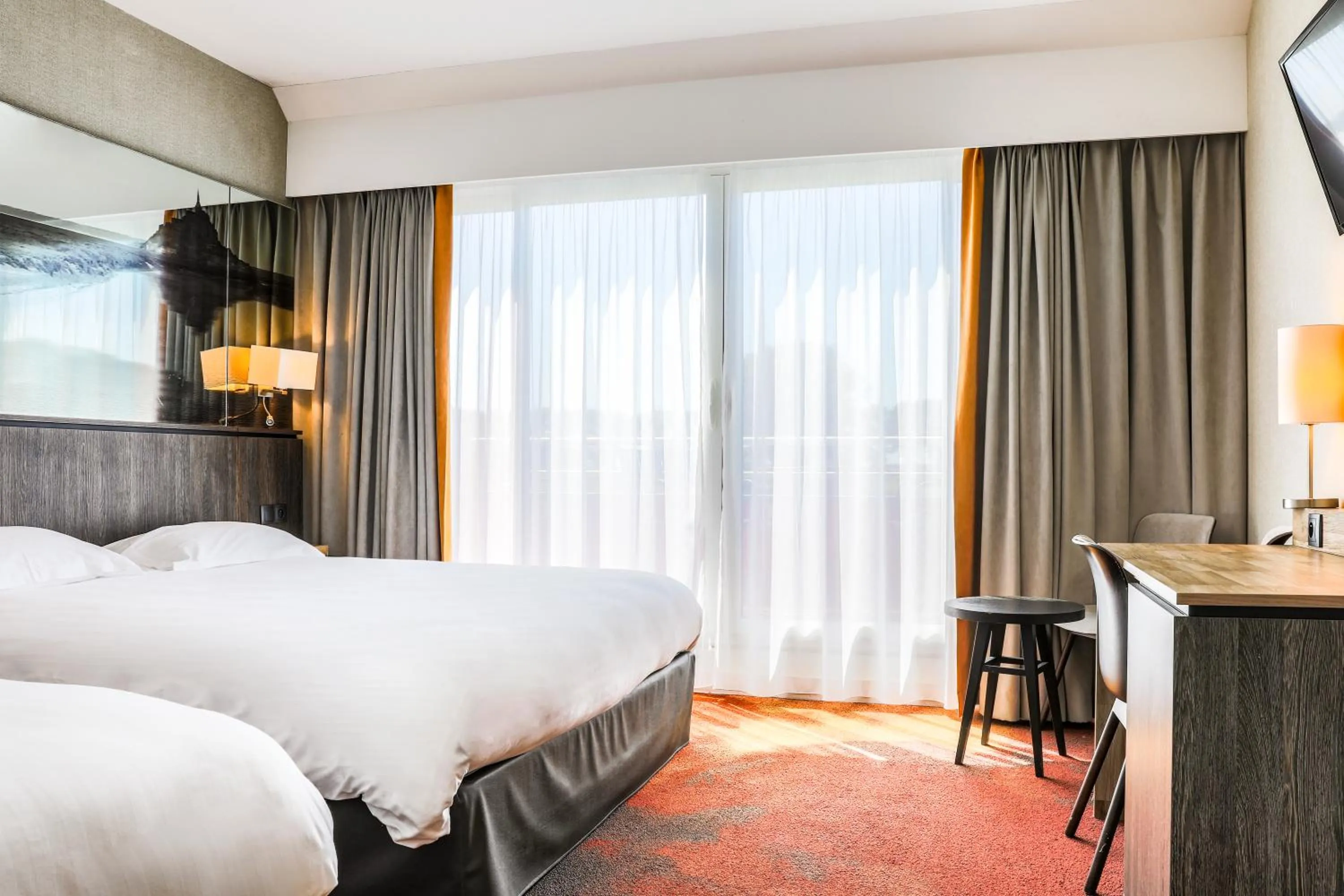 Bed in Hotel De La Digue