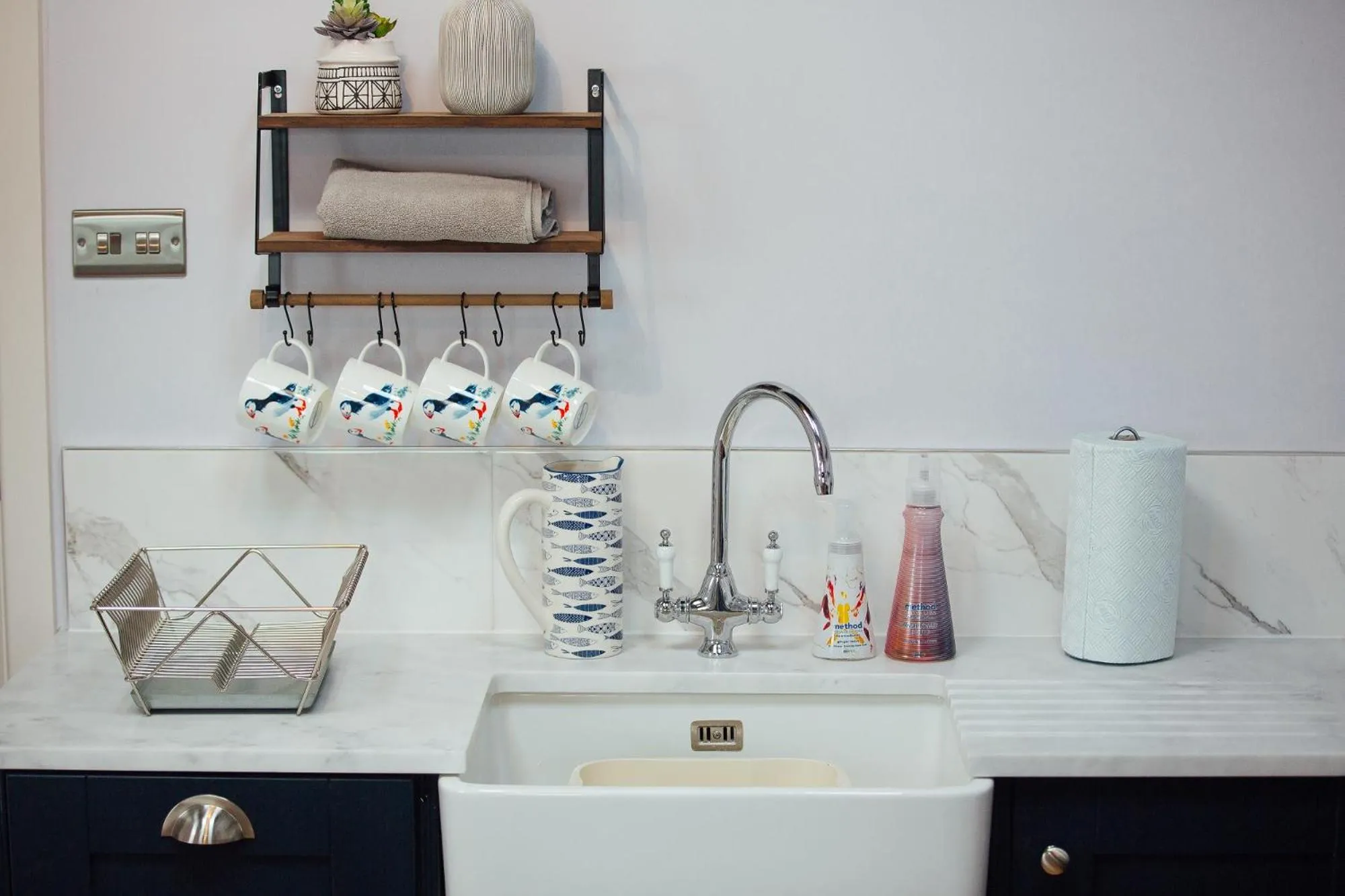 Kitchen or kitchenette in Tŷ Milford Waterfront