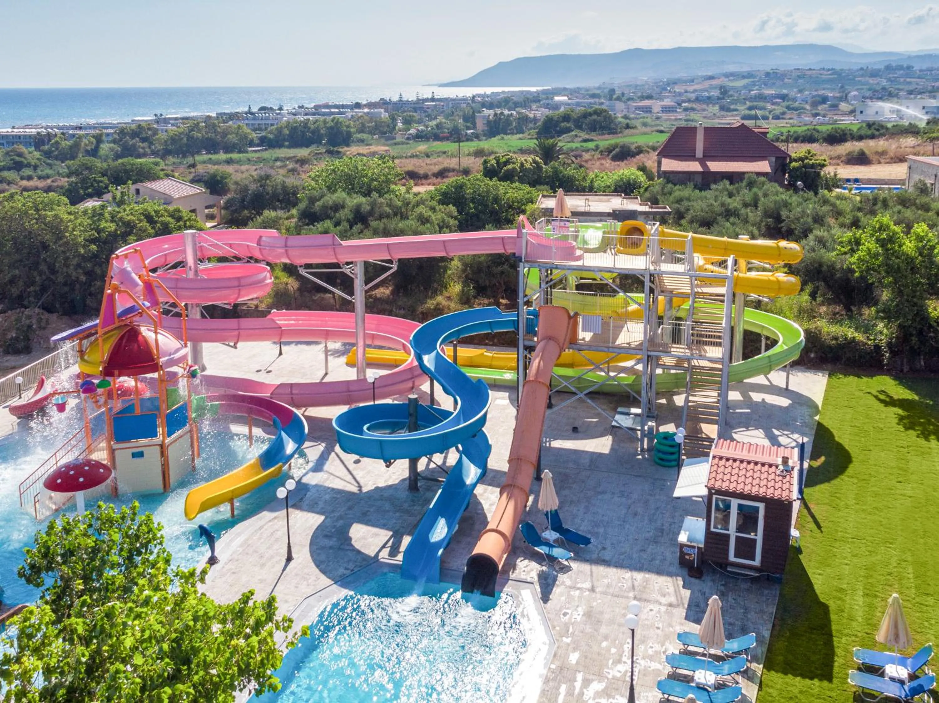 Aqua park in Georgioupolis Suites & Aqua Park