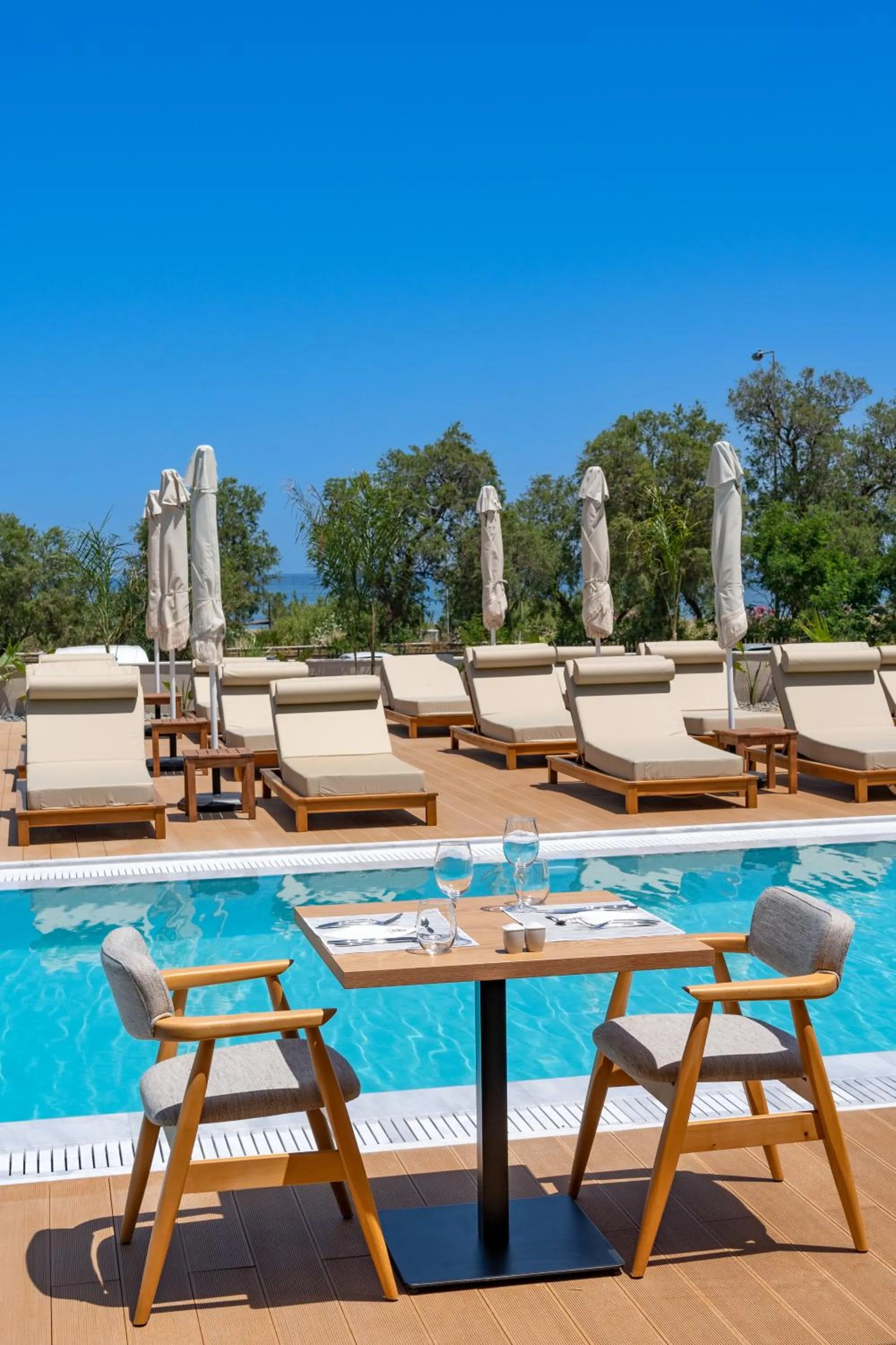 Restaurant/places to eat in Georgioupolis Suites & Aqua Park