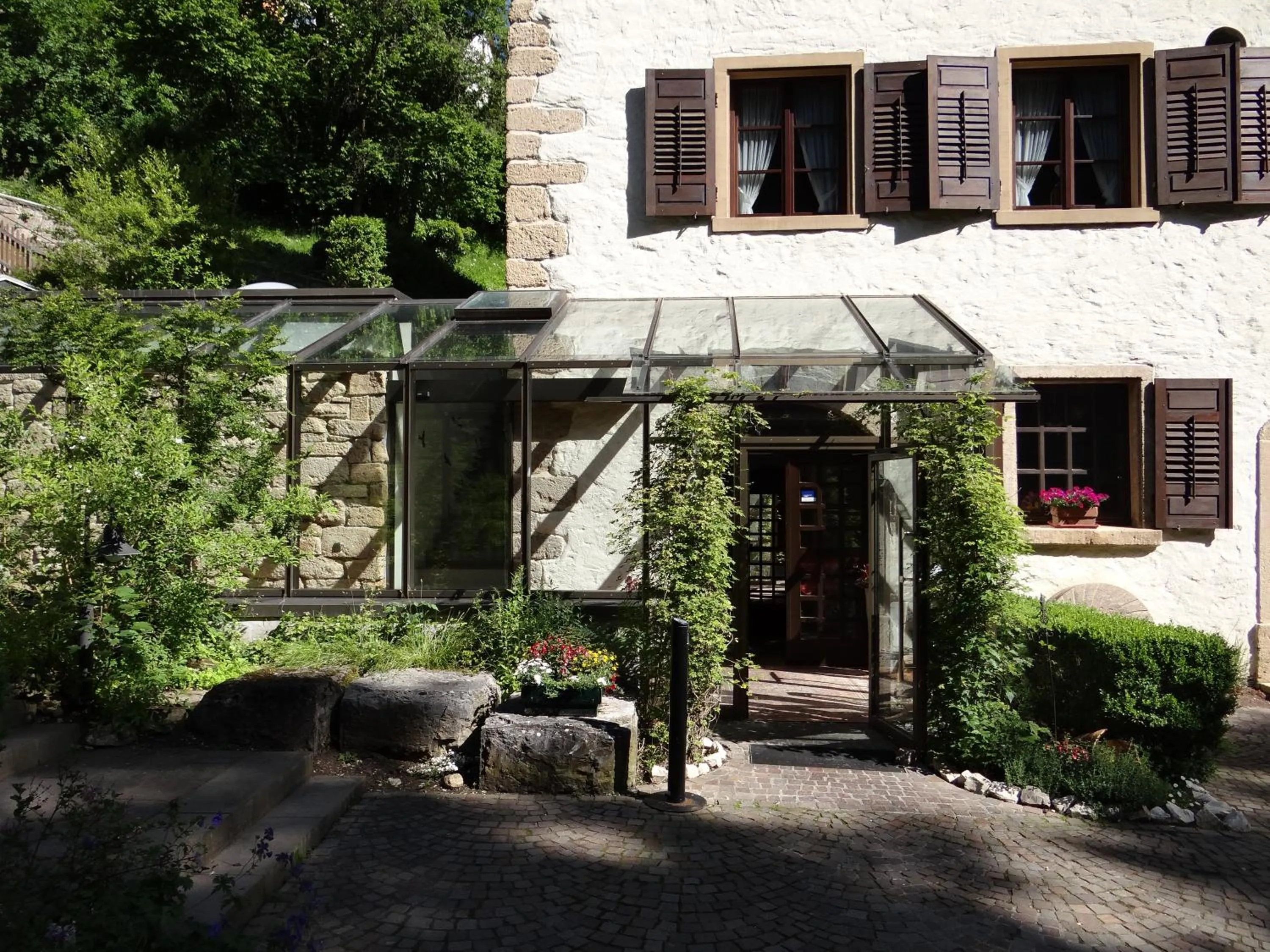Facade/entrance in Hotel-Restaurant Bibermühle GmbH
