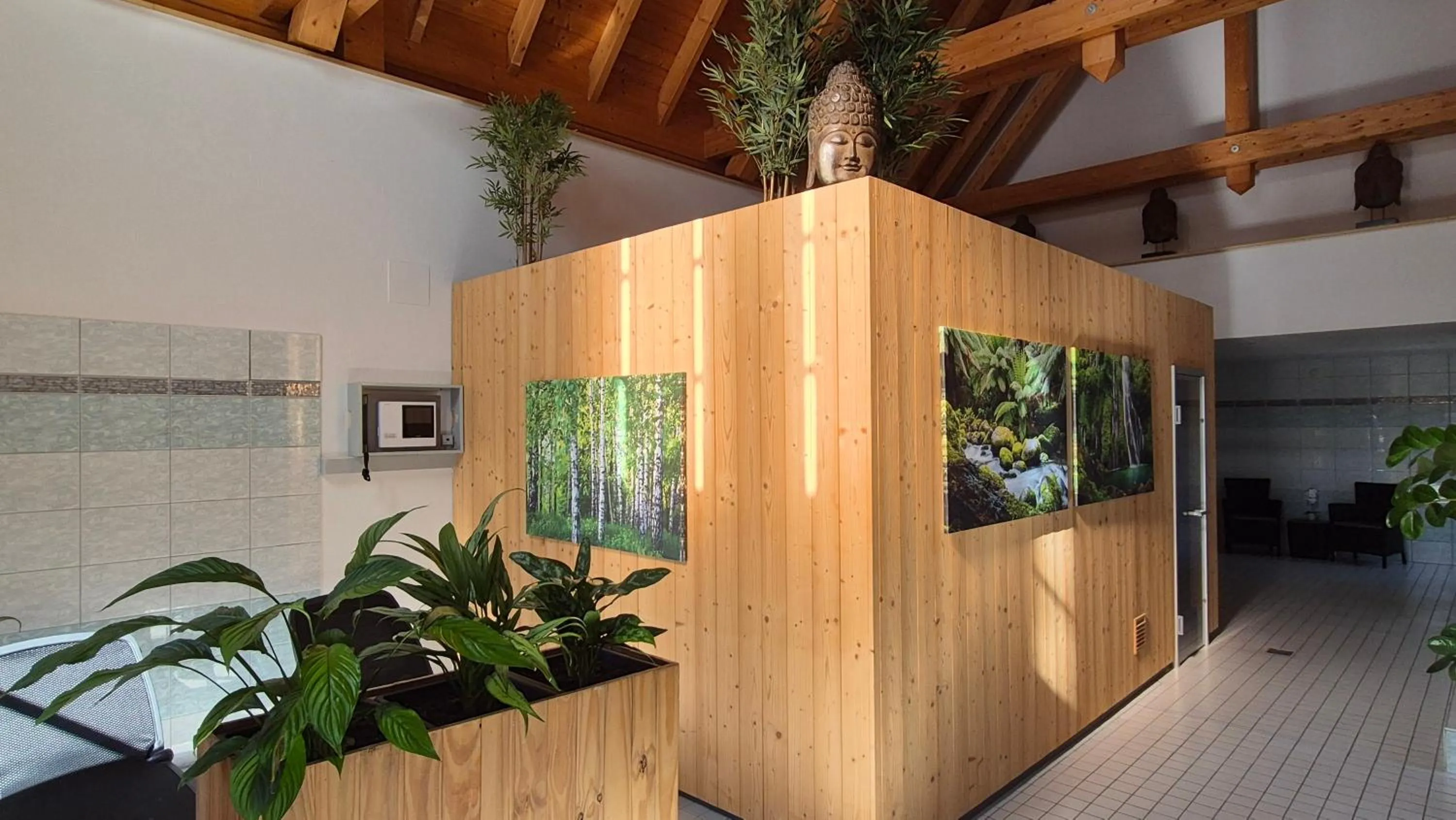 Sauna in Hotel-Restaurant Bibermühle GmbH