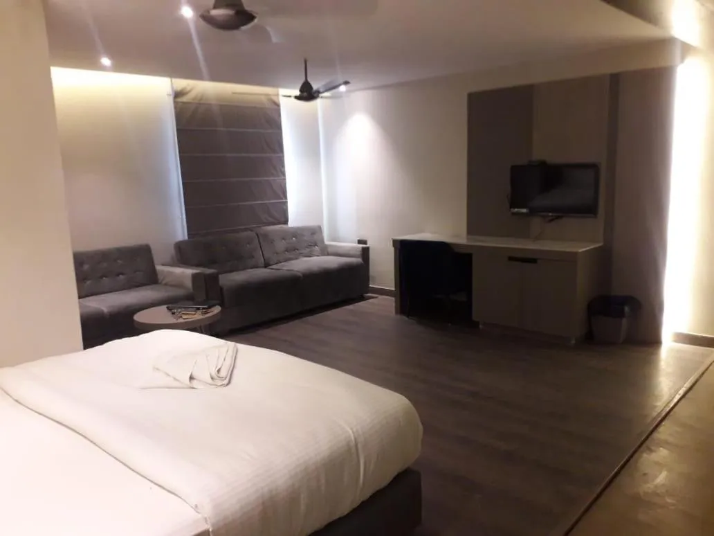 Bed in Hotel The Legend