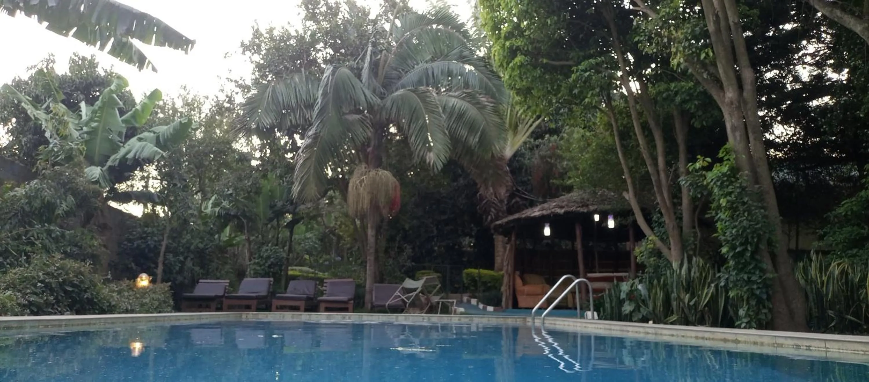 Swimming pool in Karibu Heritage House