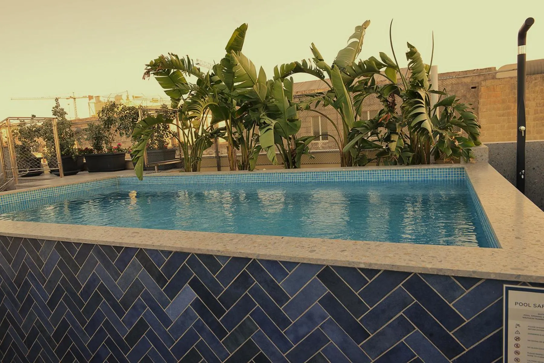 Pool view in The Capital Boutique Hotel