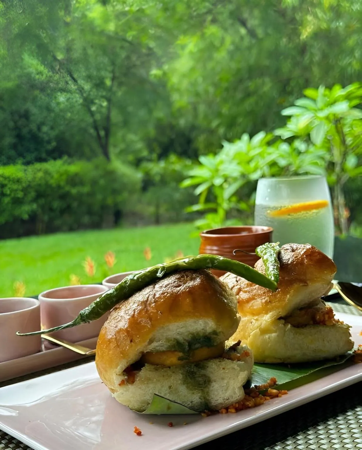 Restaurant/places to eat in The Postcard Hideaway, Netravali Wildlife Sanctuary, Goa