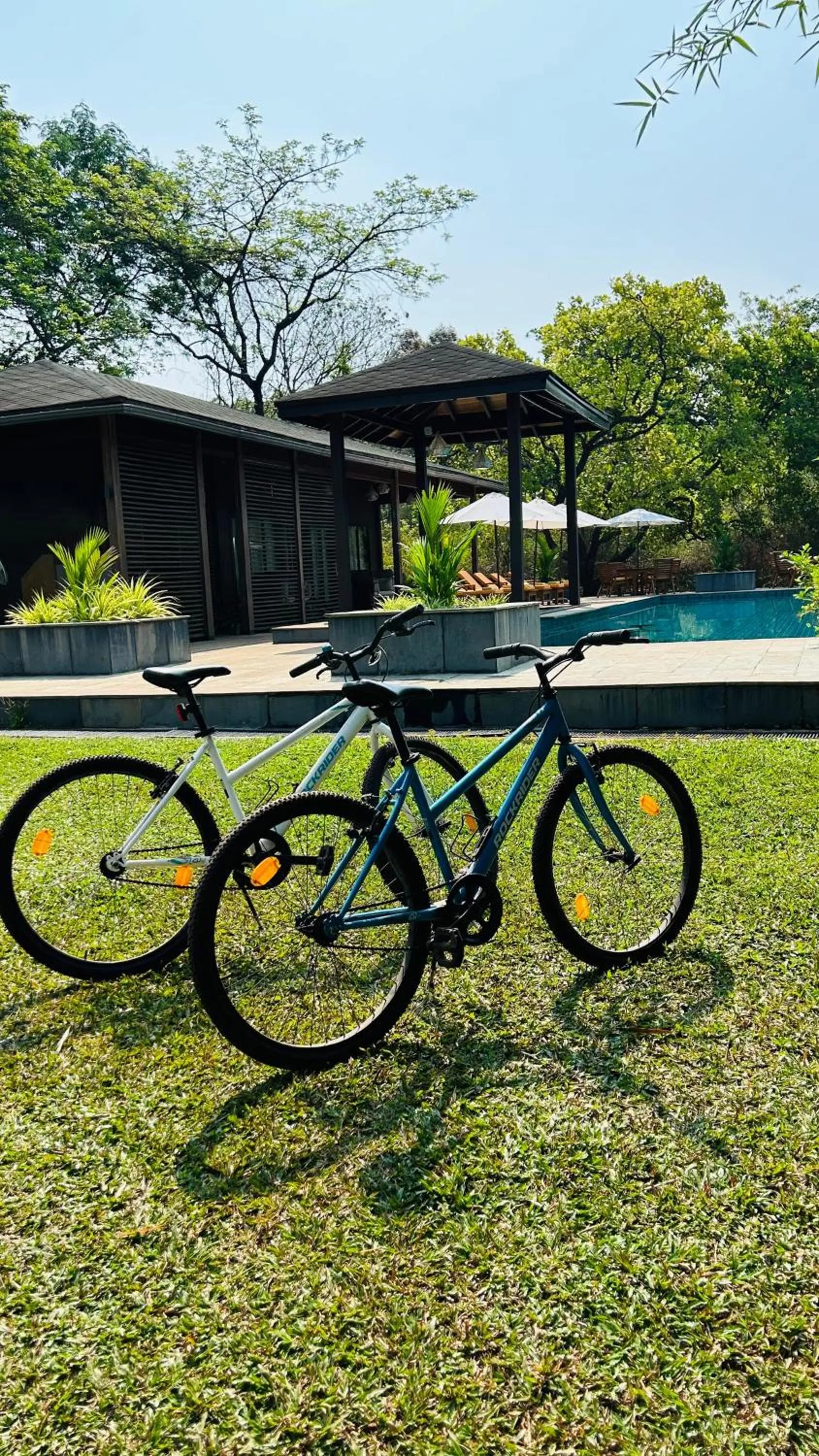 Cycling in The Postcard Hideaway, Netravali Wildlife Sanctuary, Goa