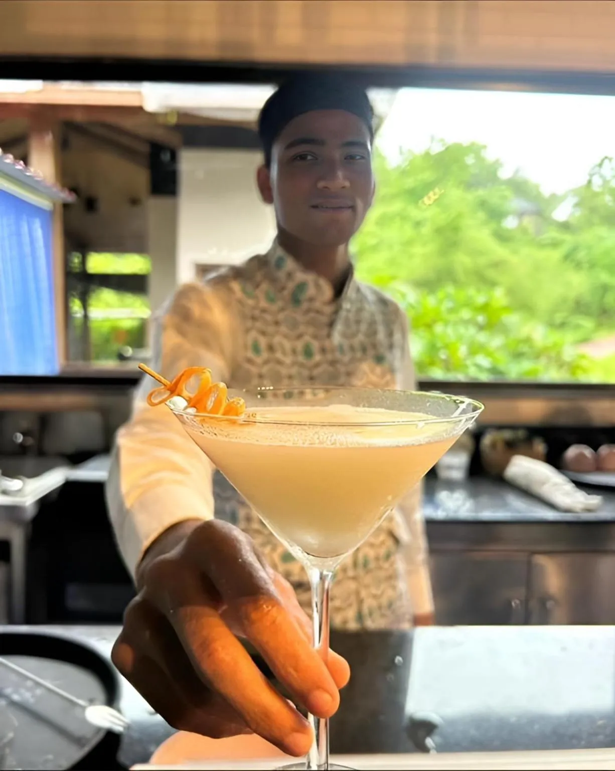 Lounge or bar in The Postcard Hideaway, Netravali Wildlife Sanctuary, Goa