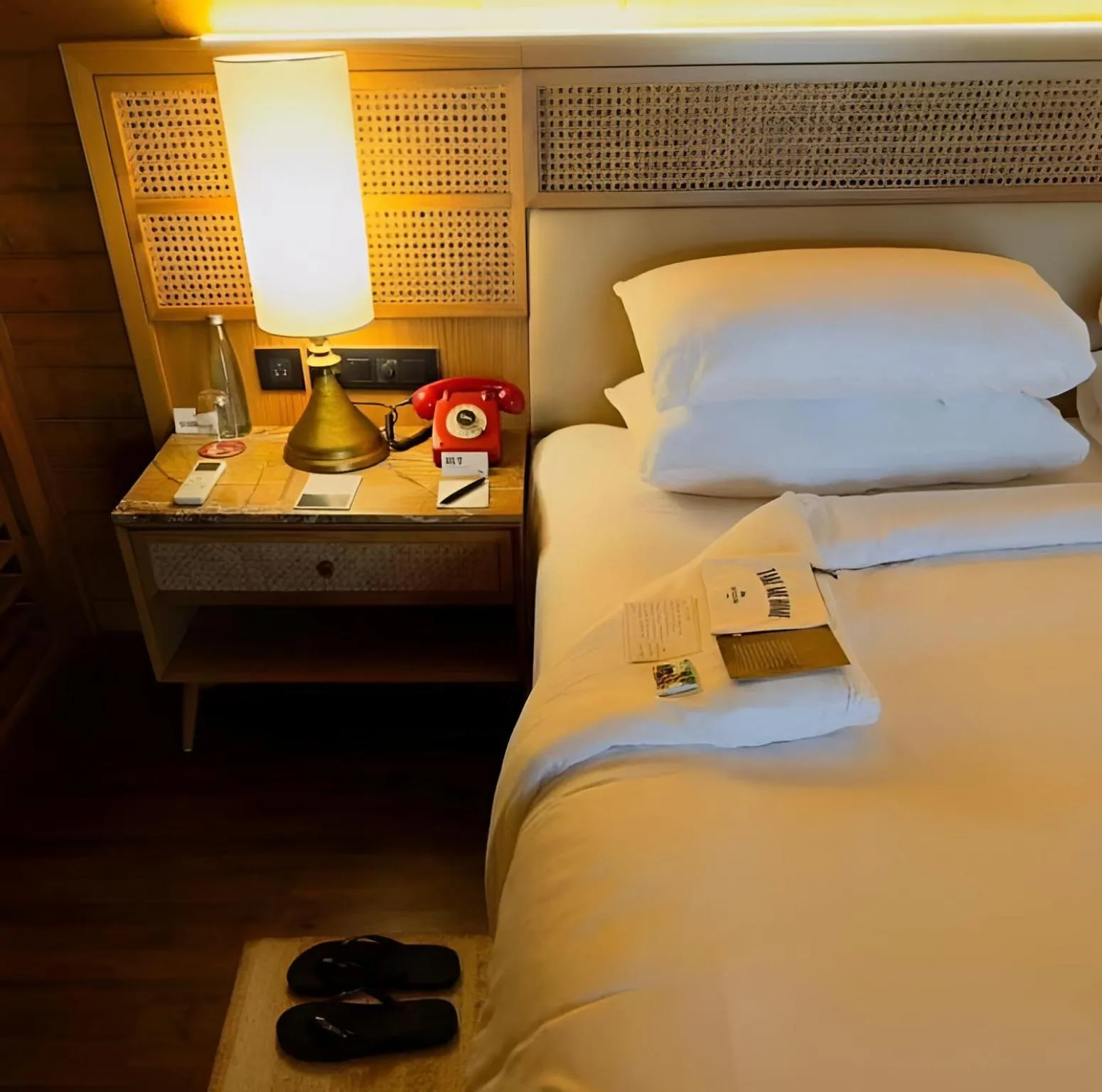 Bed in The Postcard Hideaway, Netravali Wildlife Sanctuary, Goa