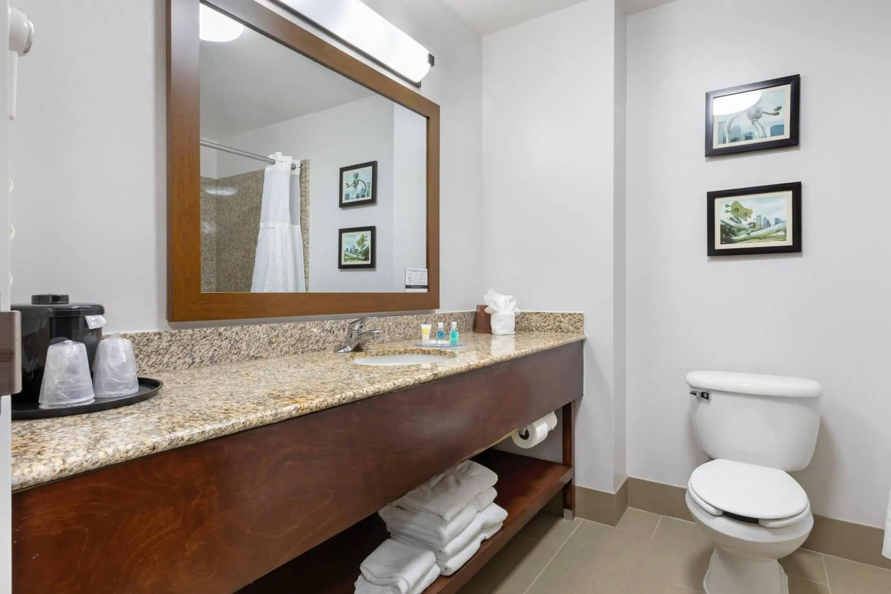 Bedroom in Comfort Suites DFW N-Grapevine Bedroom in Comfort Suites DFW N-Grapevine