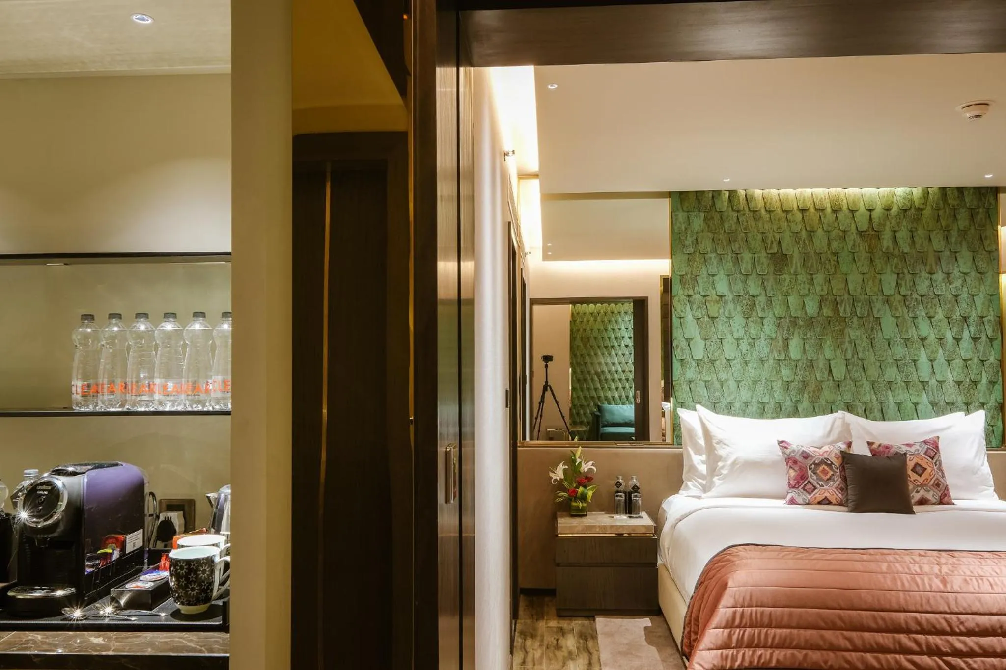 Bathroom, Bed in The Park Indore