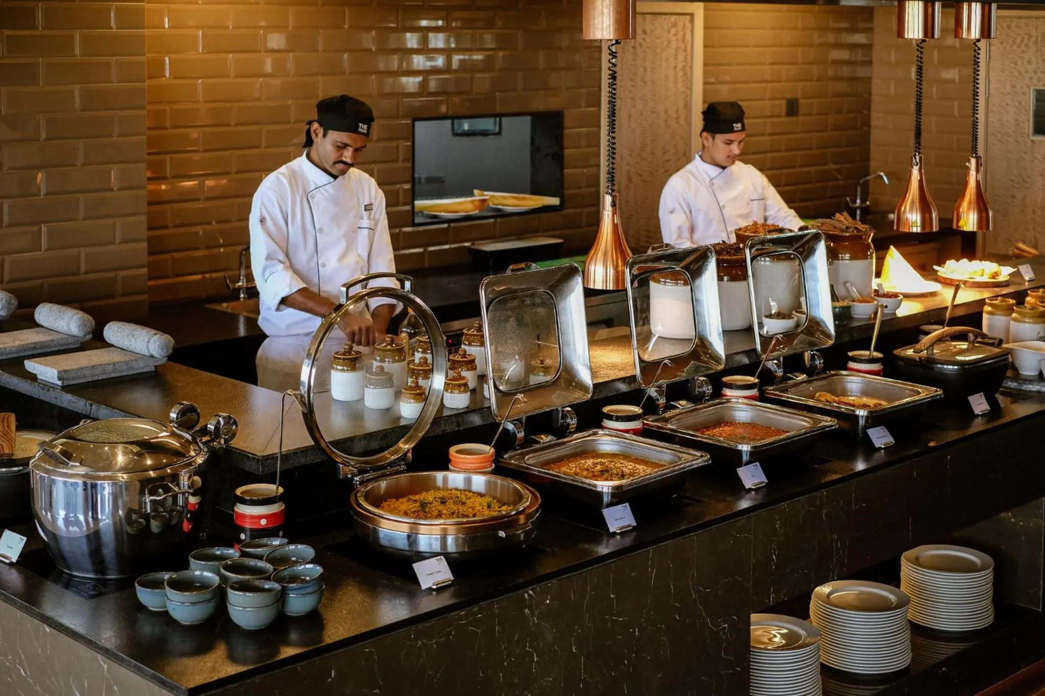 kitchen in The Park Indore