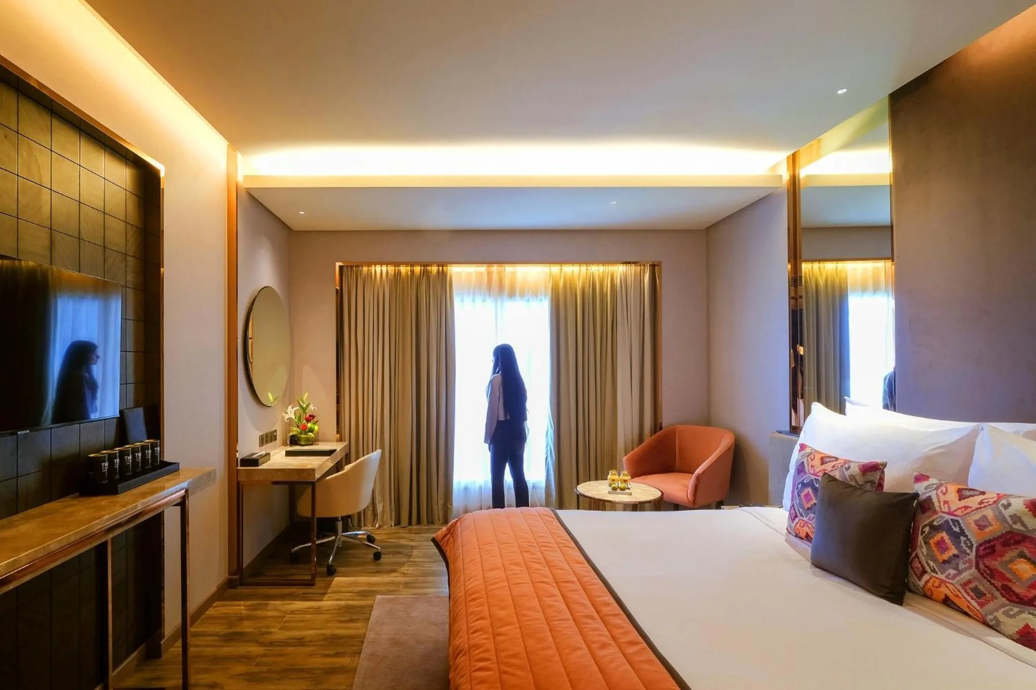 Bedroom, Bed in The Park Indore