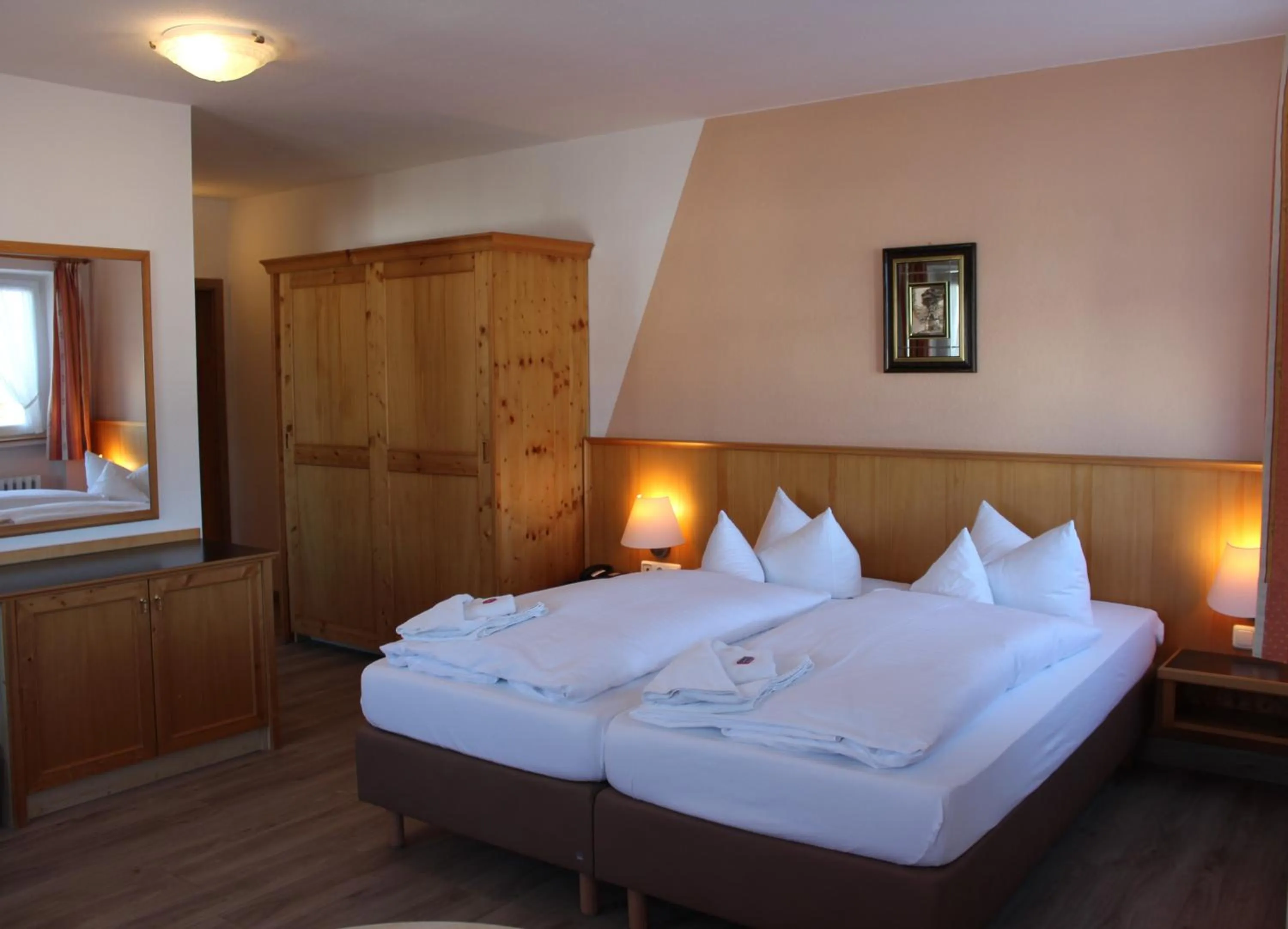 Bed in Hotel Bellevue