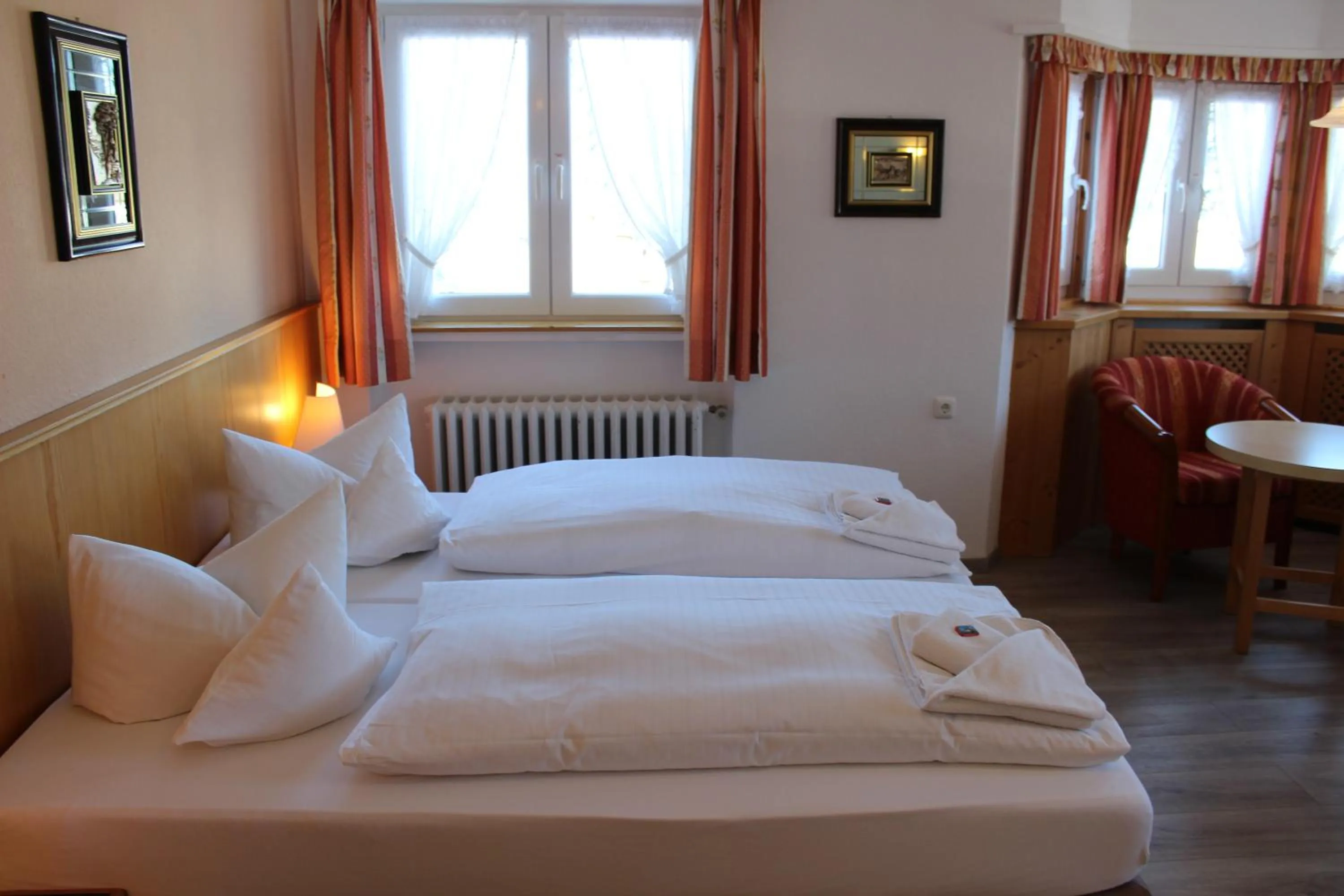 Bed in Hotel Bellevue