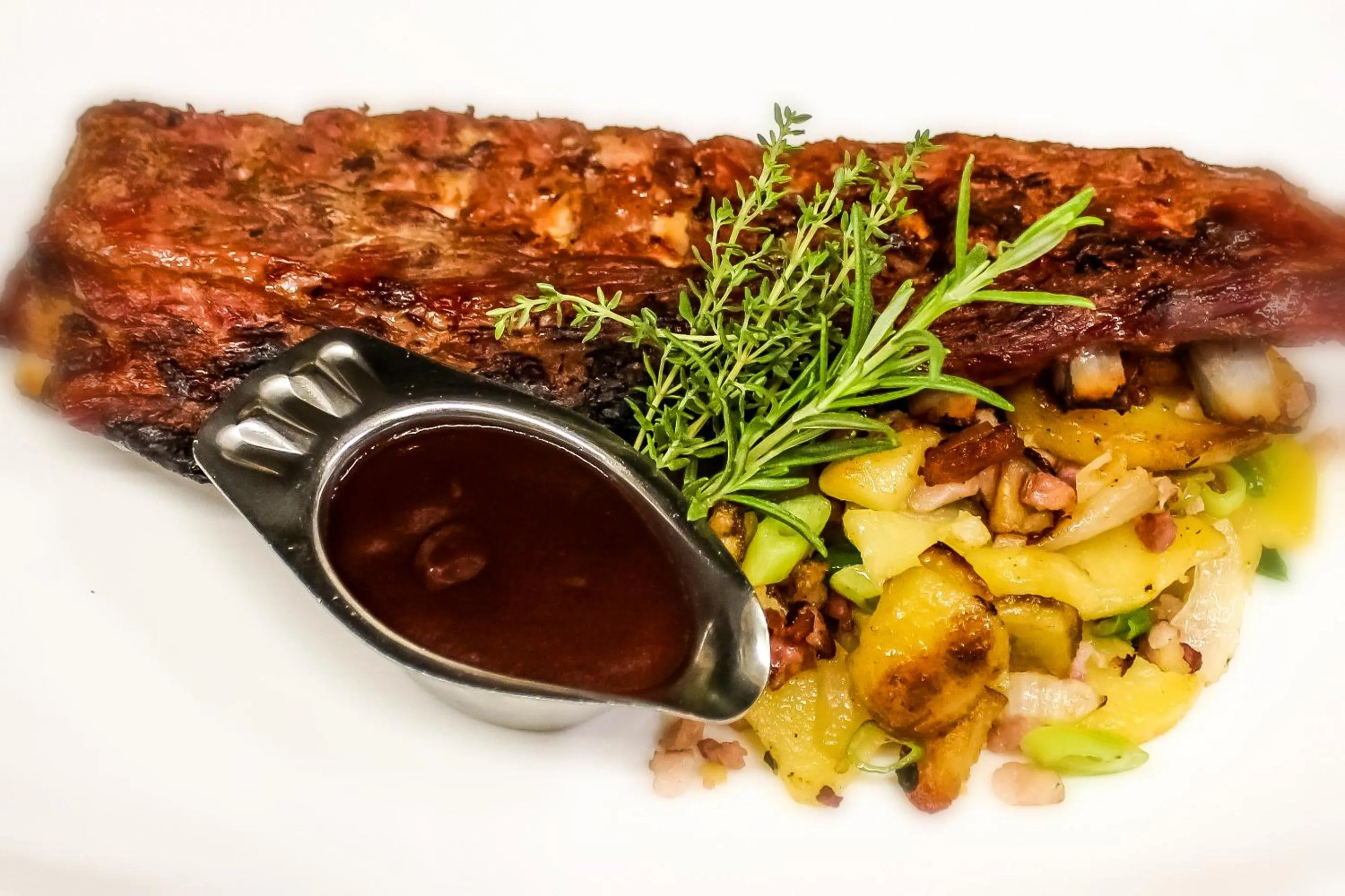 Food close-up in Hotel Bellevue