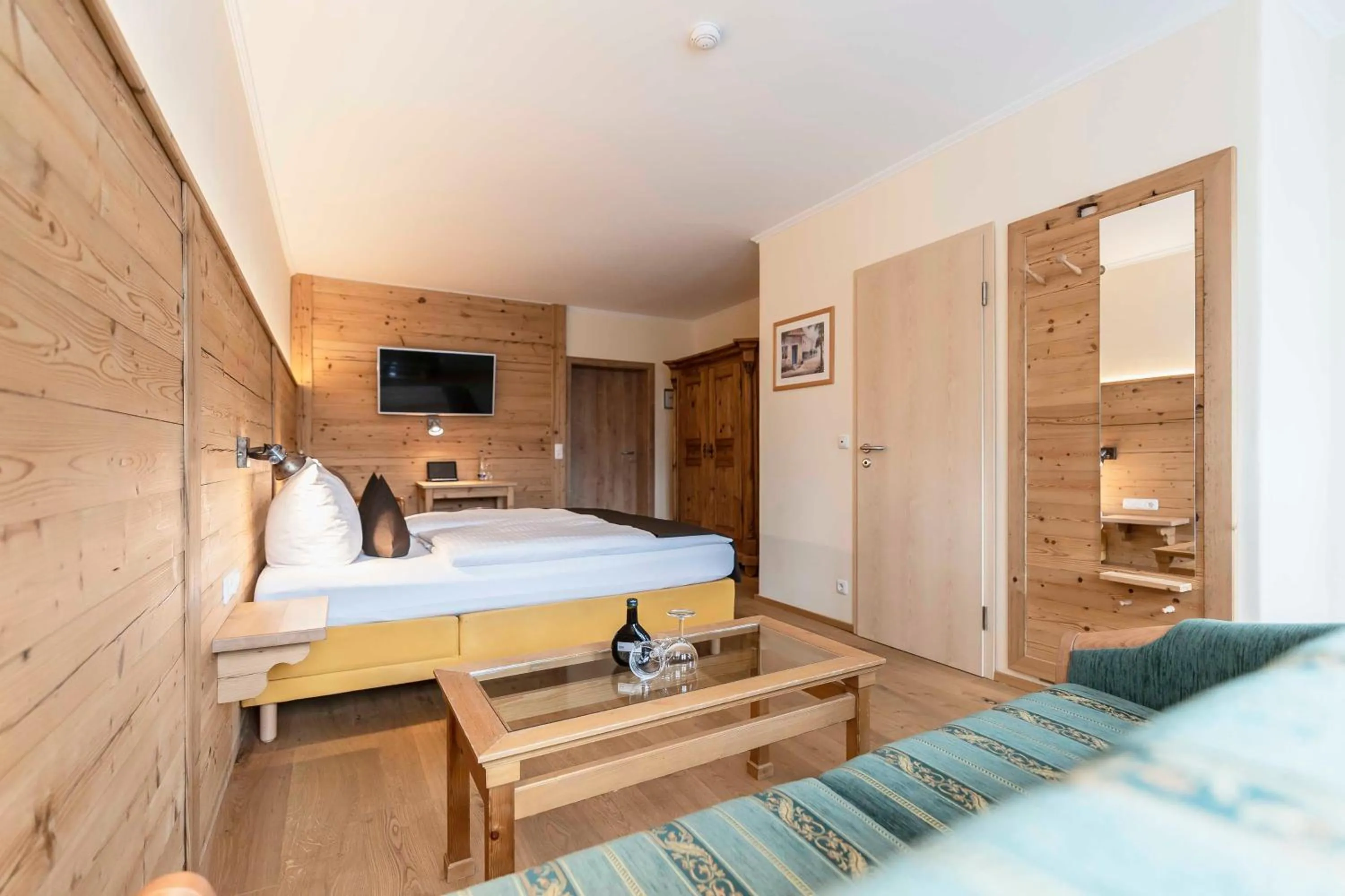 Bed in Hotel Bellevue