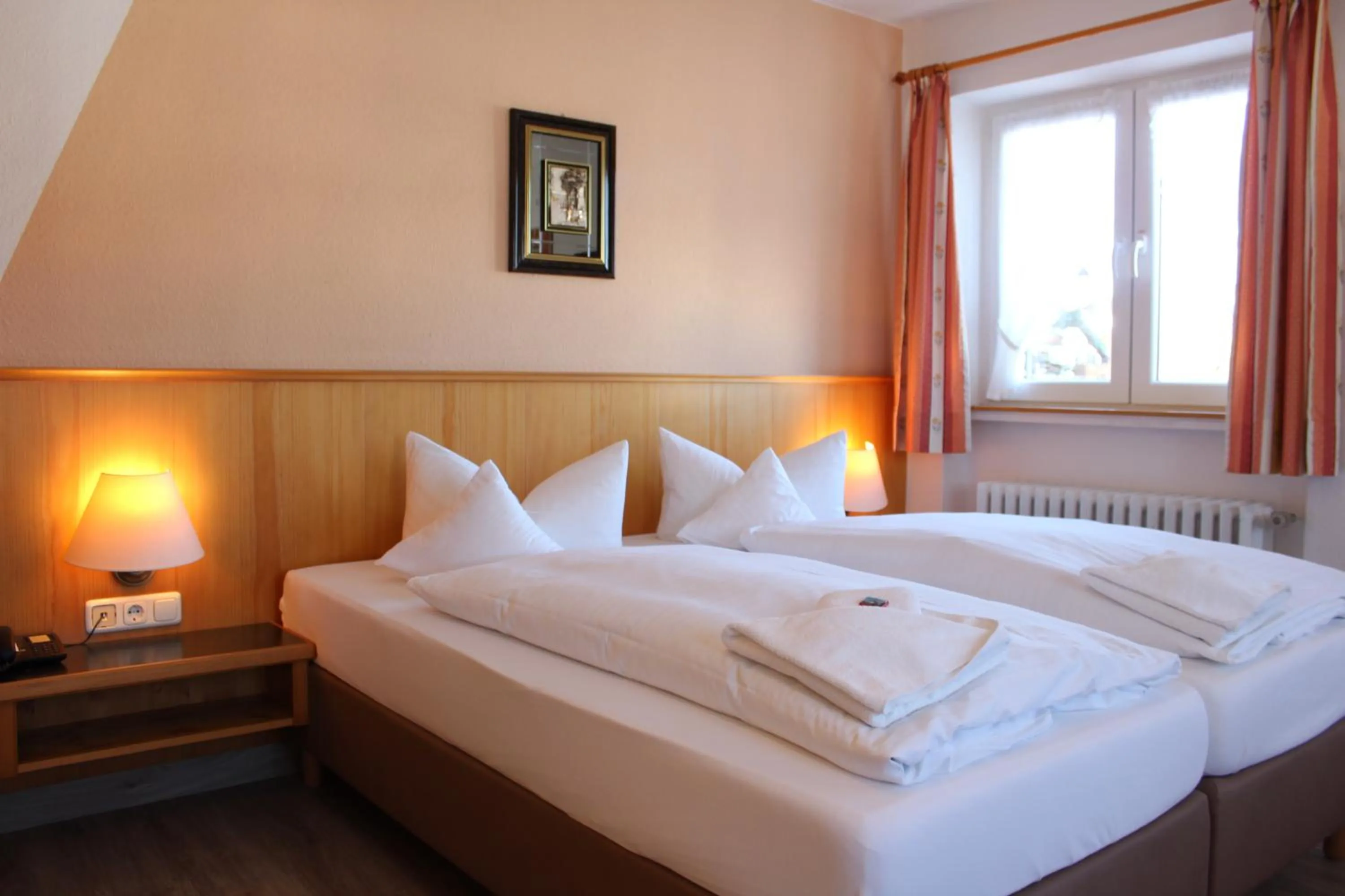 Bed in Hotel Bellevue