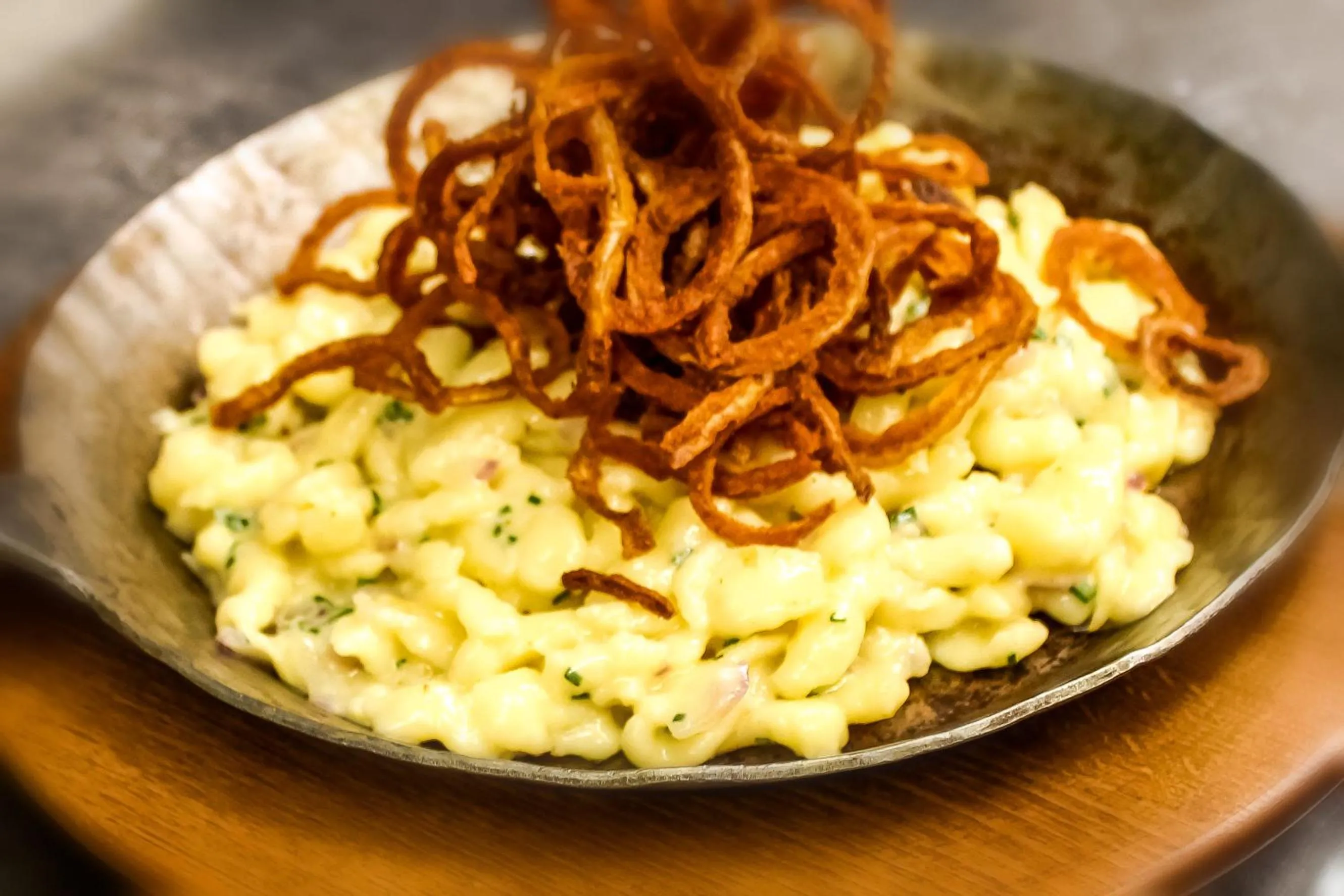 Food close-up in Hotel Bellevue